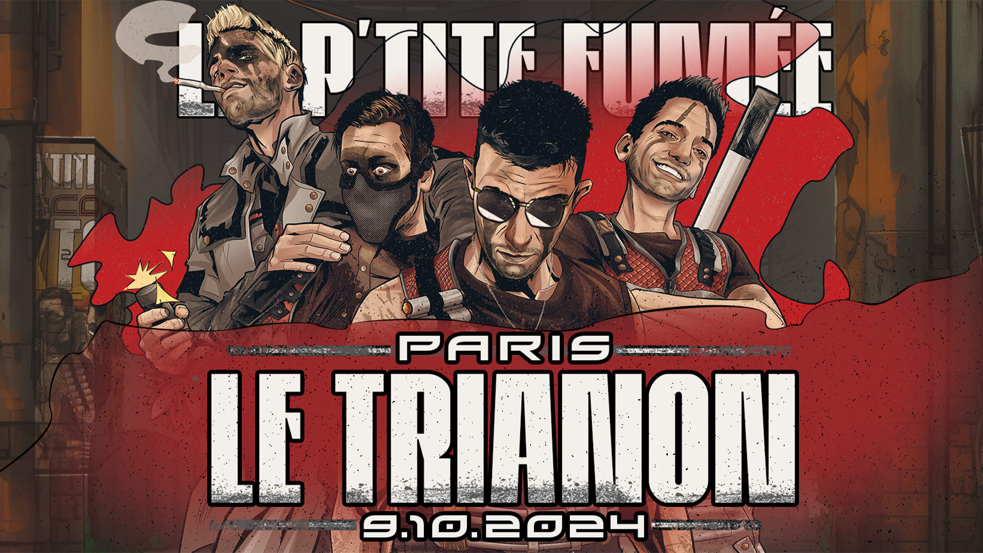 La P'tite Fumée + Roots Zombie À Paris Cover