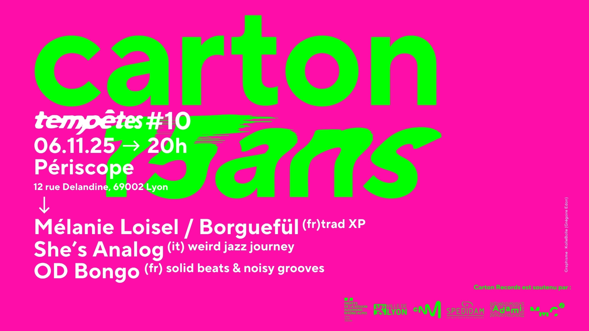 15 Ans Carton | Tempêtes #10 | Le Périscope Cover