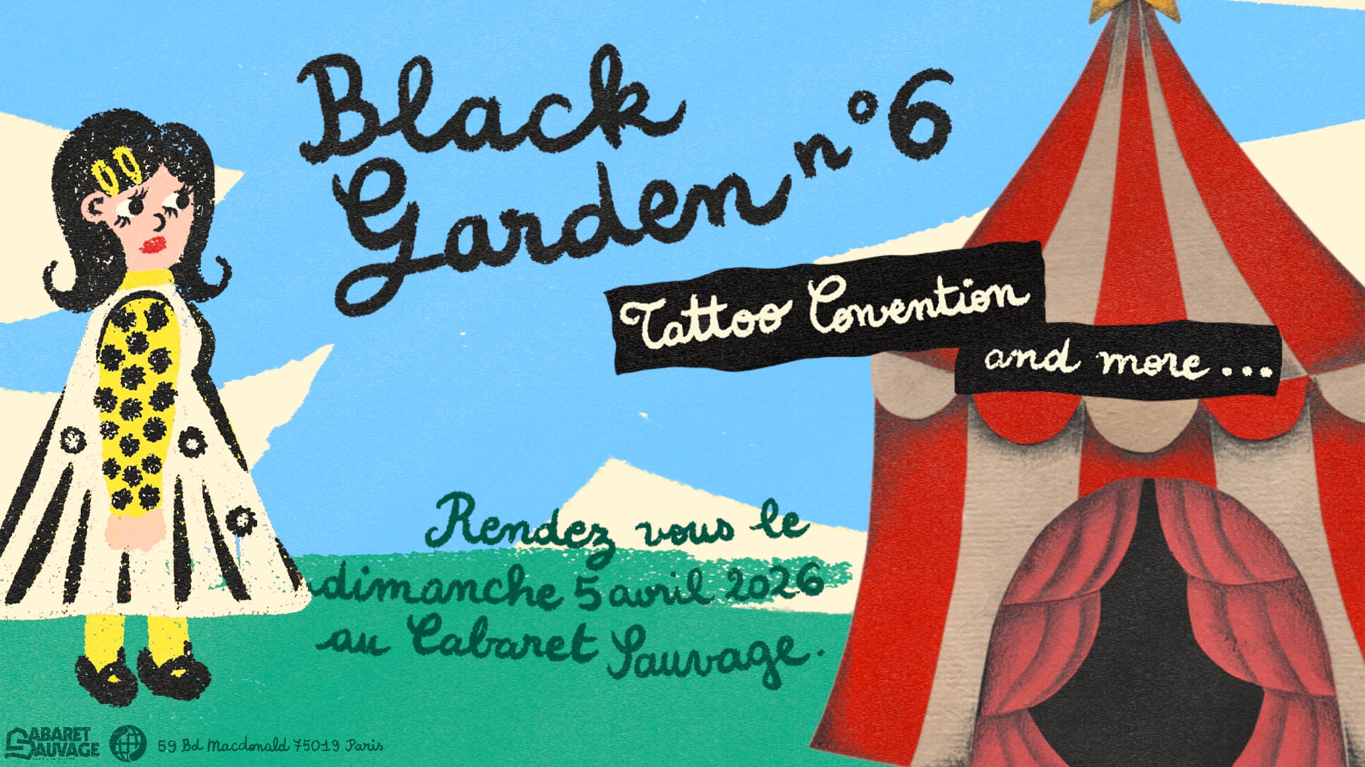 Black Garden : Tattoo Convention #6 Cover
