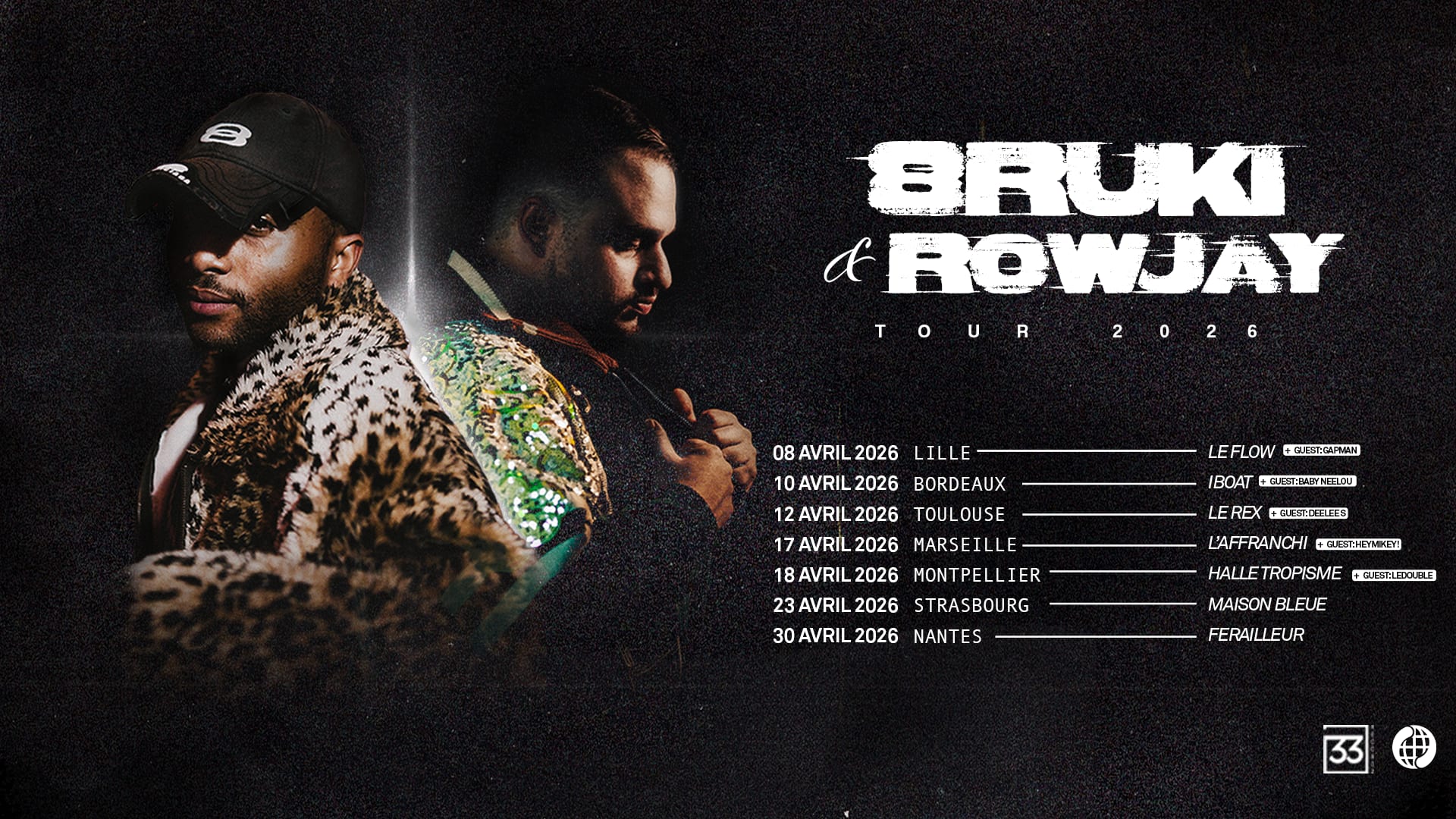 8ruki + Rowjay @Flow Lille Cover