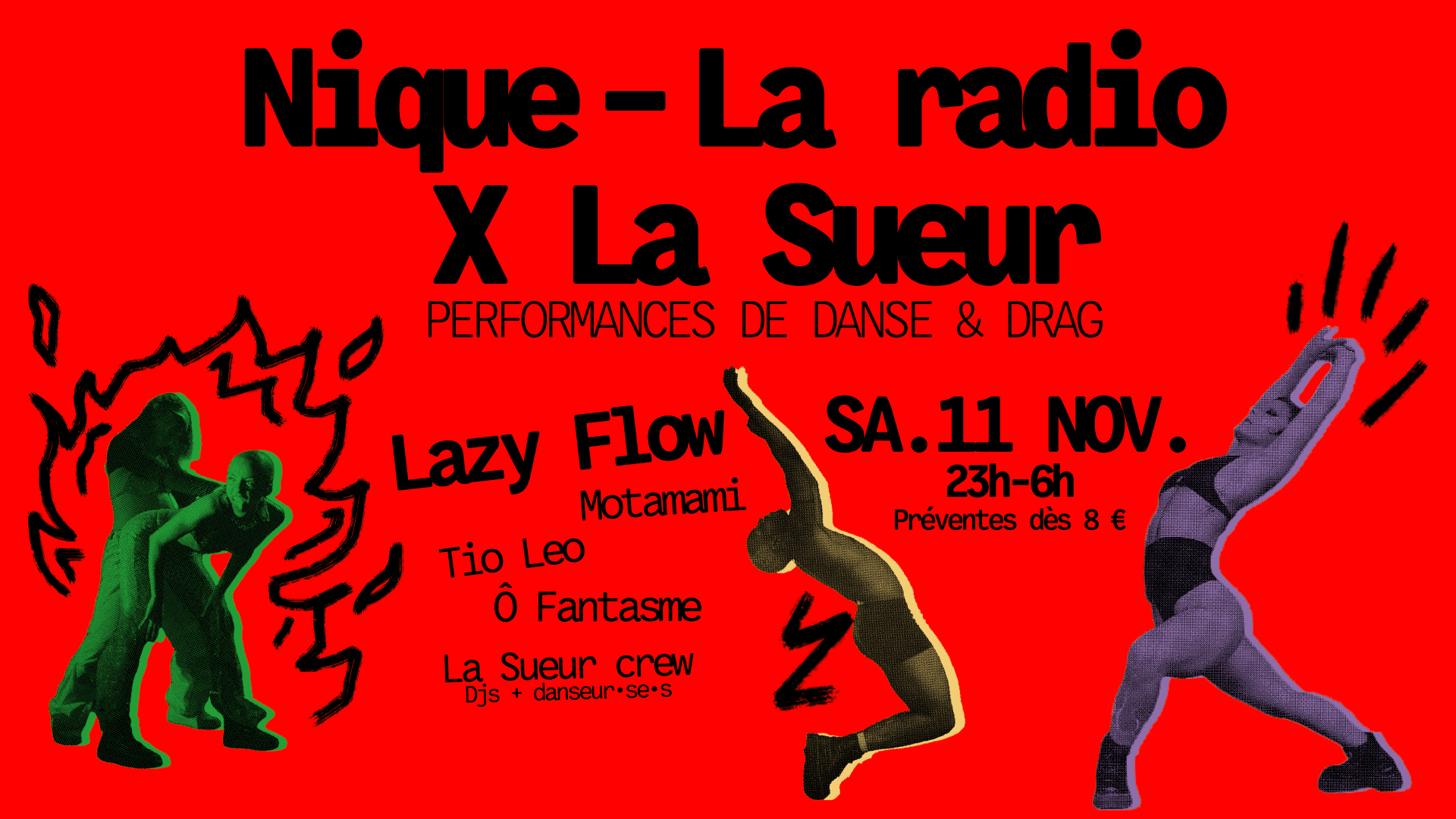Nique - La Radio X La Sueur Cover