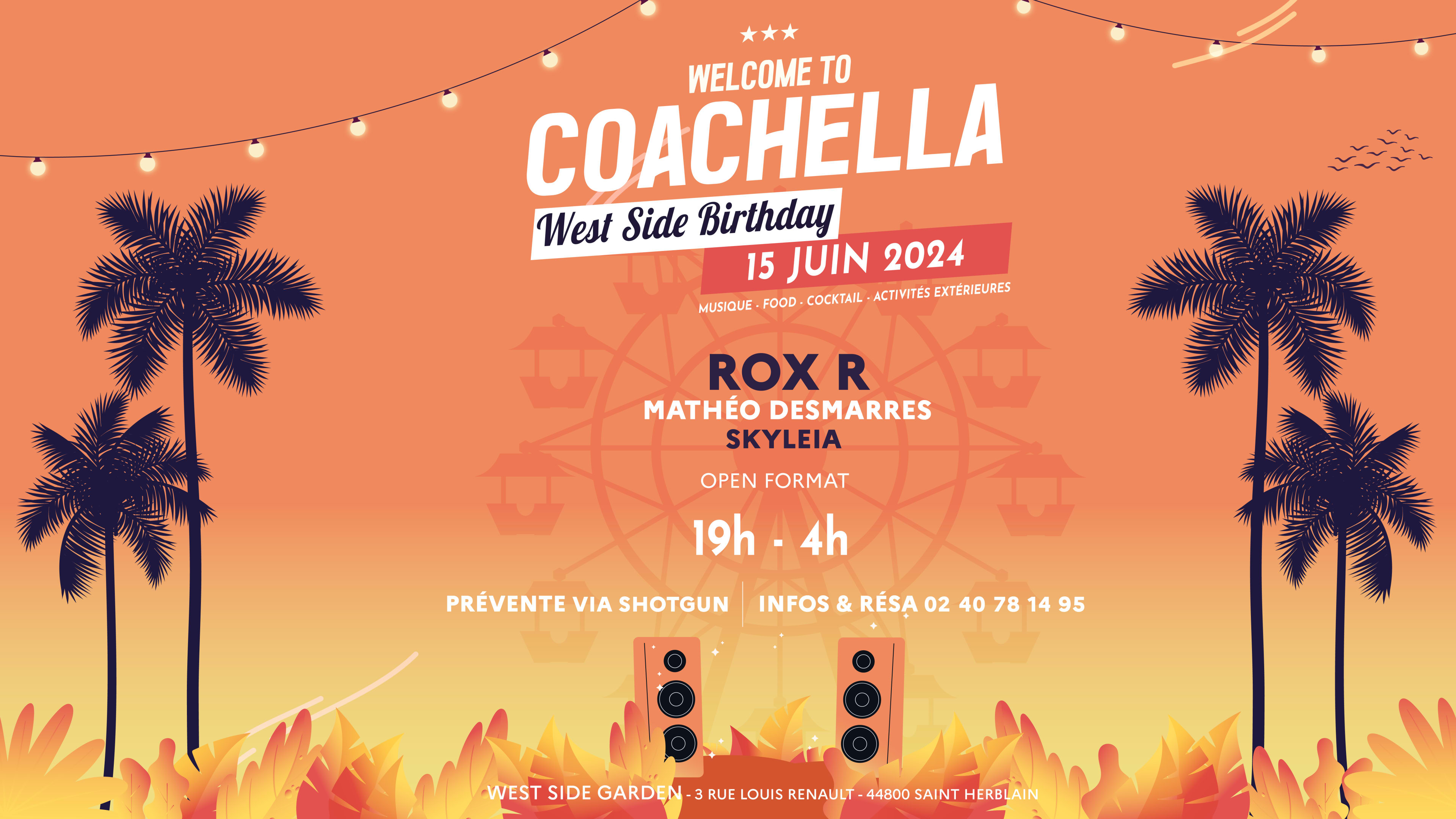 Coachella - Rox R - Skyleia - Mathéo Desmarres Cover