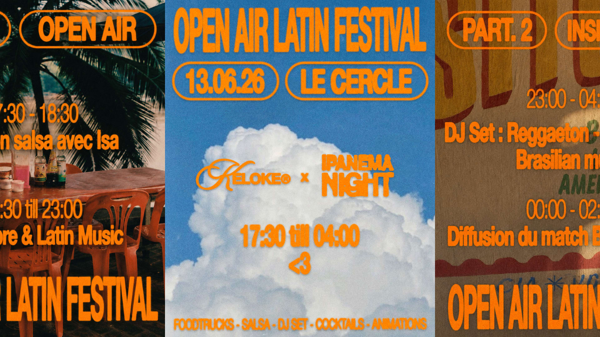 Keloke X Ipanema Night - Latin Festival Cover
