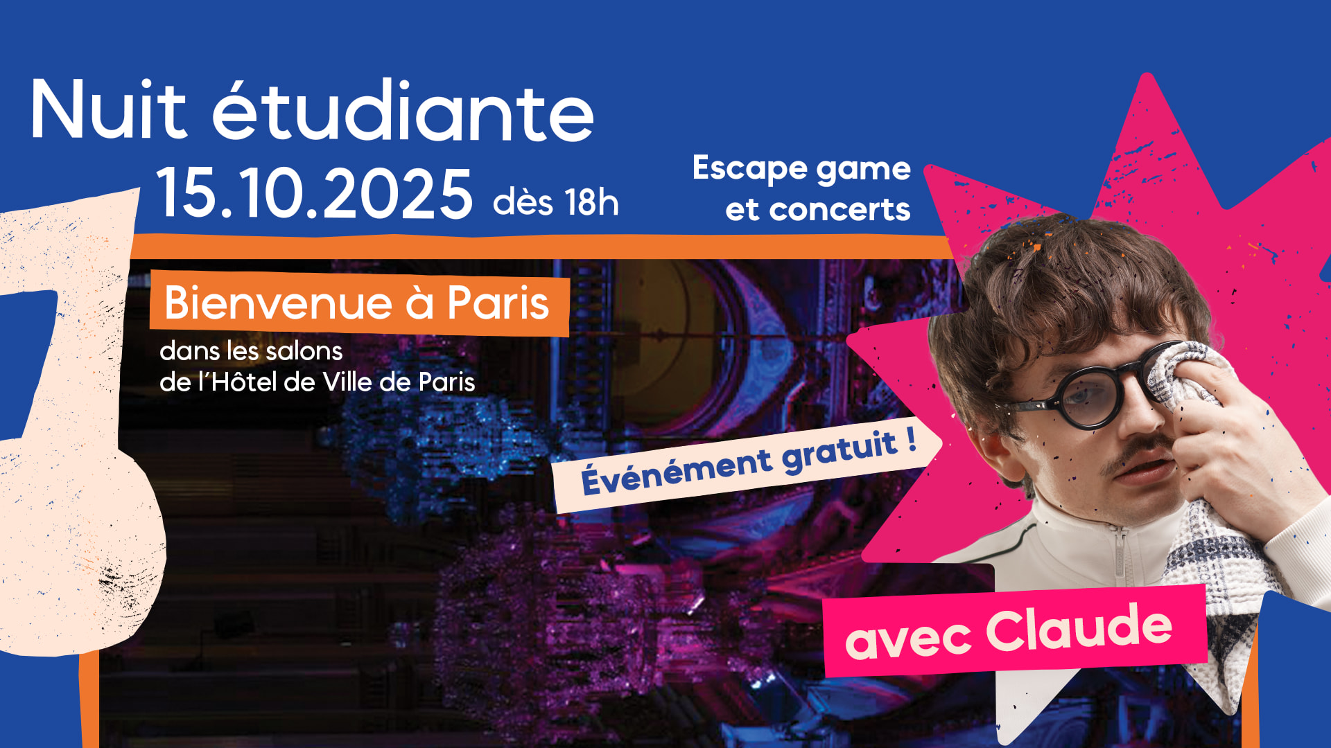 Nuit Étudiante 2025 Cover