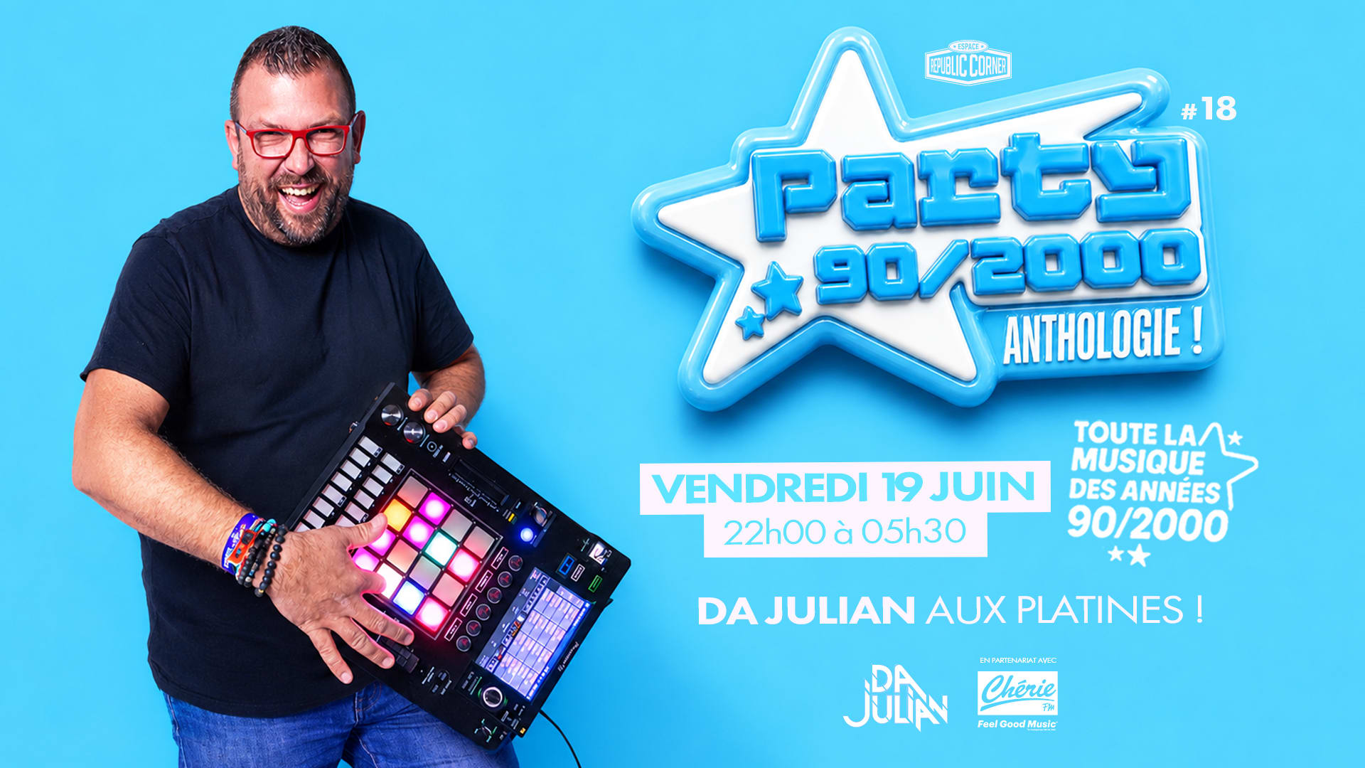 Party 90/2000 #18 By Da Julian Cover