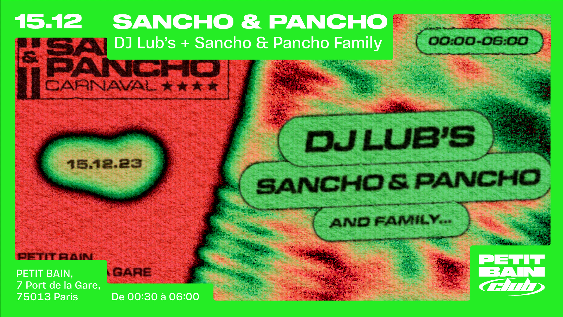 [ Vente Sur Place ] Sancho & Pancho Carnaval Cover