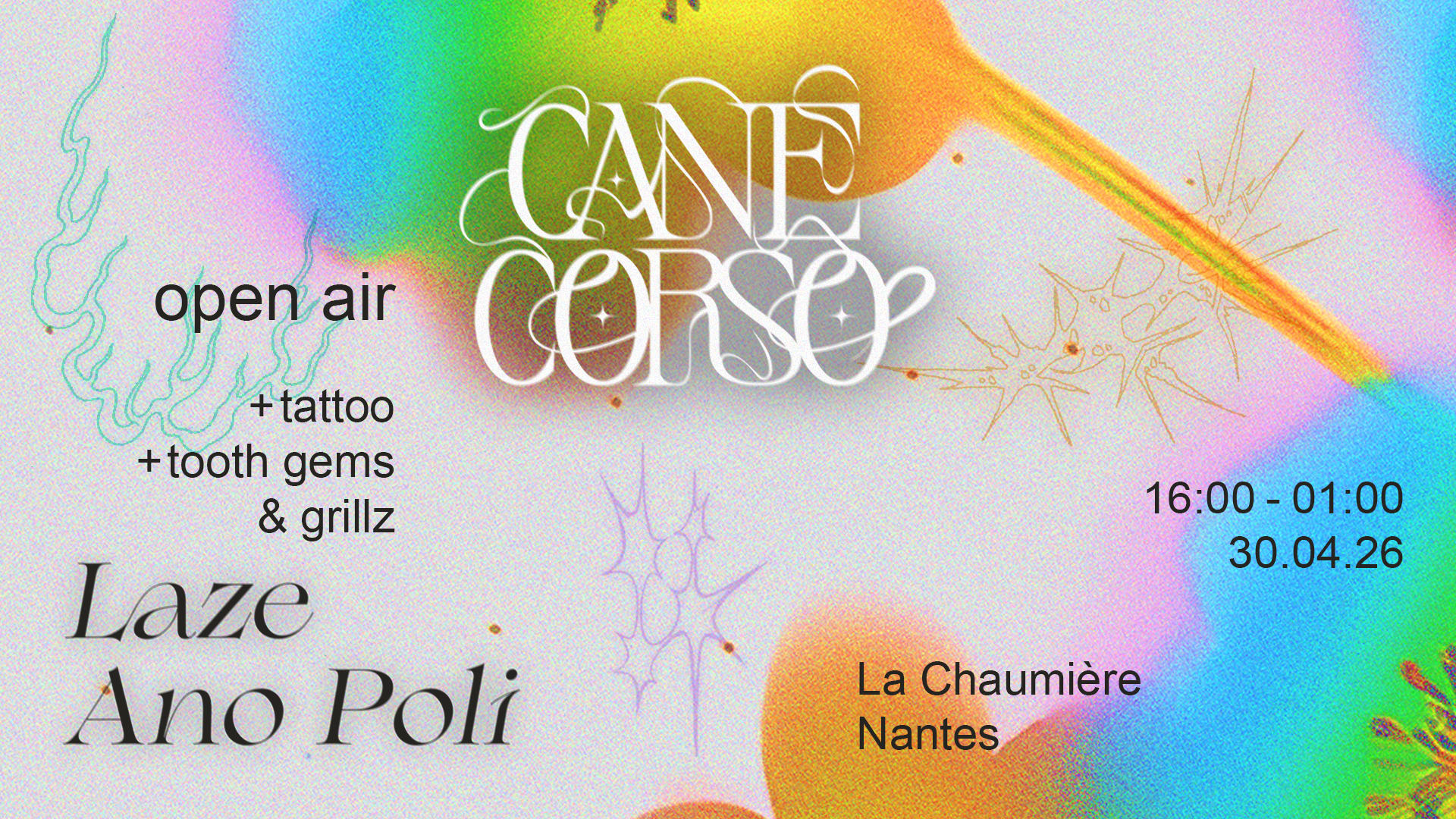 Cane Corso Open Air : Laze & Ano Poli - La Chaumière Cover