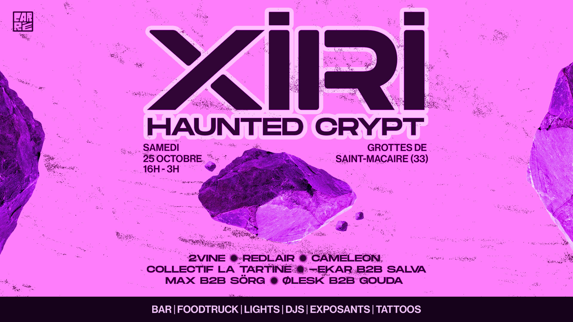 Xiri - Haunted Crypt Cover