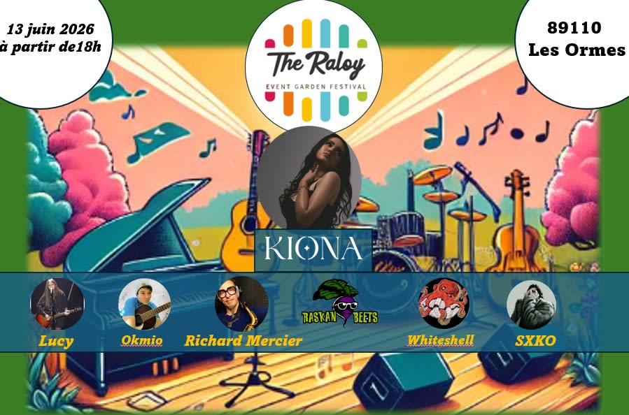 The Raloy Music Garden Festival - 13 Juin 2026 Cover