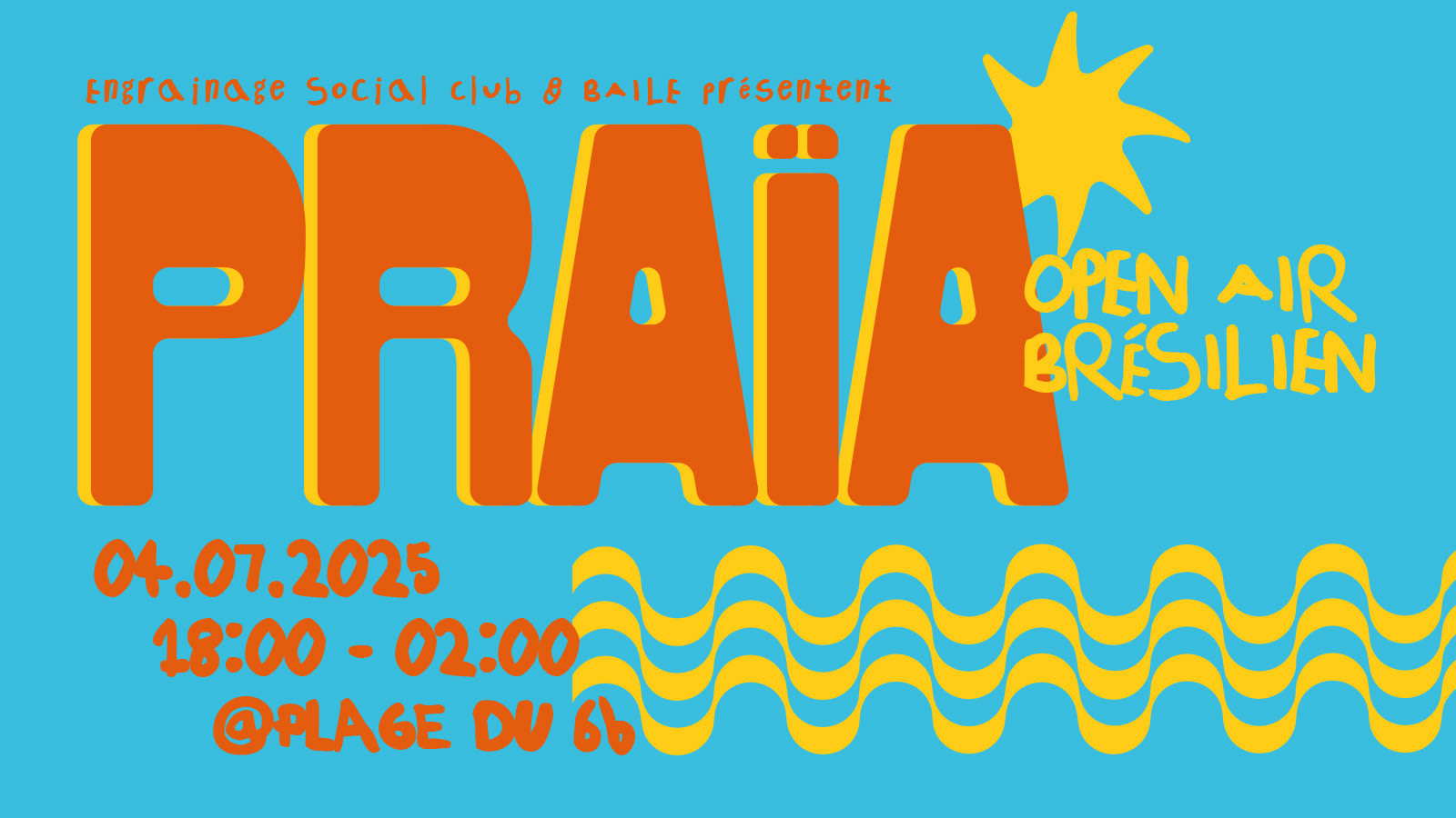 Praïa • Open Air Brésilien Cover