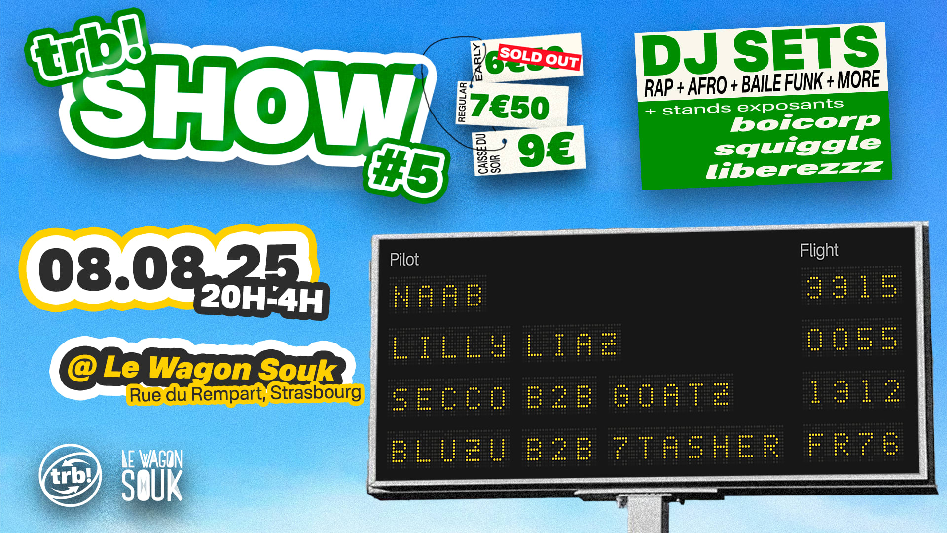 Trb! Show #5 W/ Naab & Lilly Liaz : Rap, Afro, Baile Cover