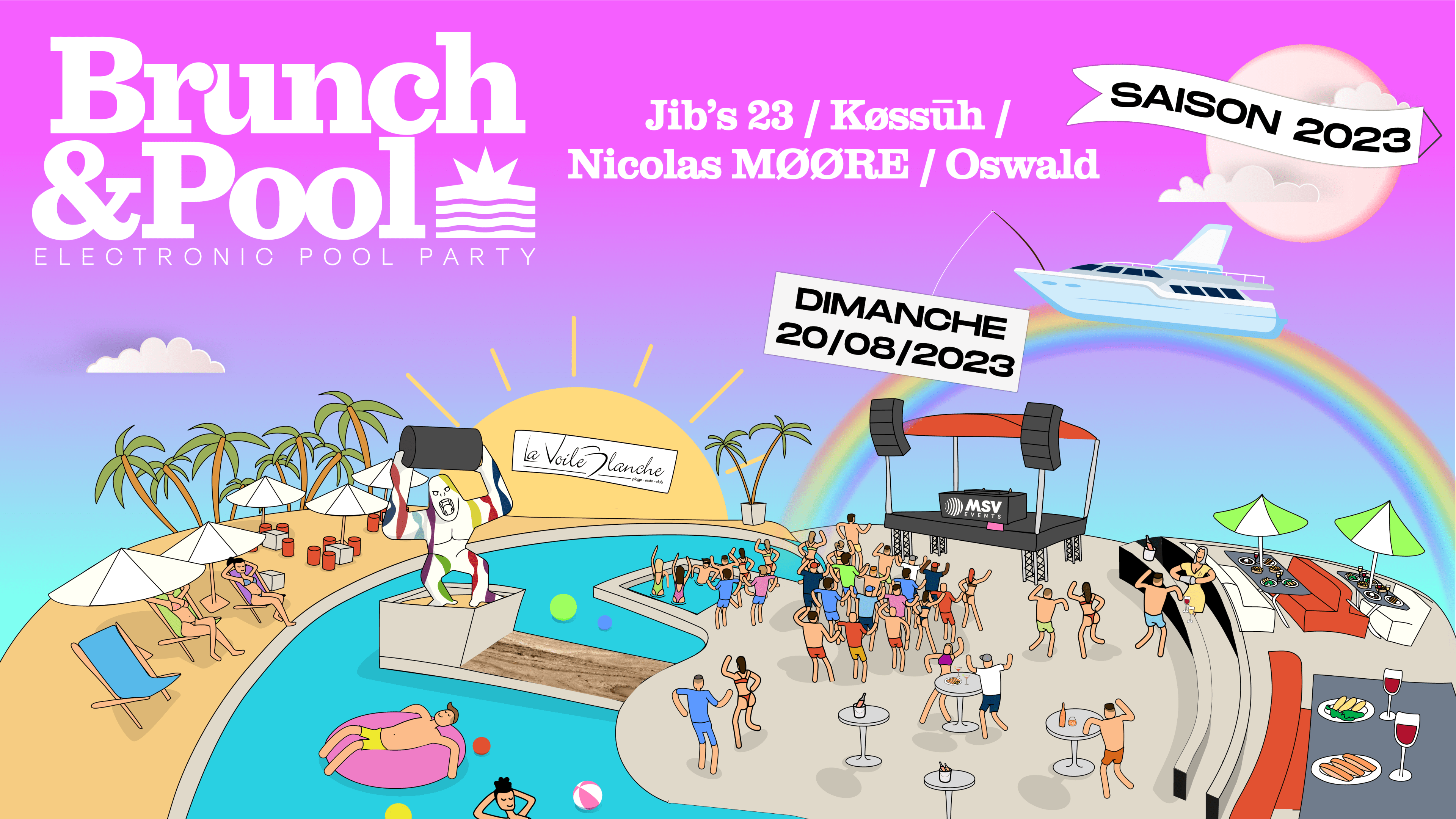 Brunch & Pool #5 - Open Air & Pool Party Cover
