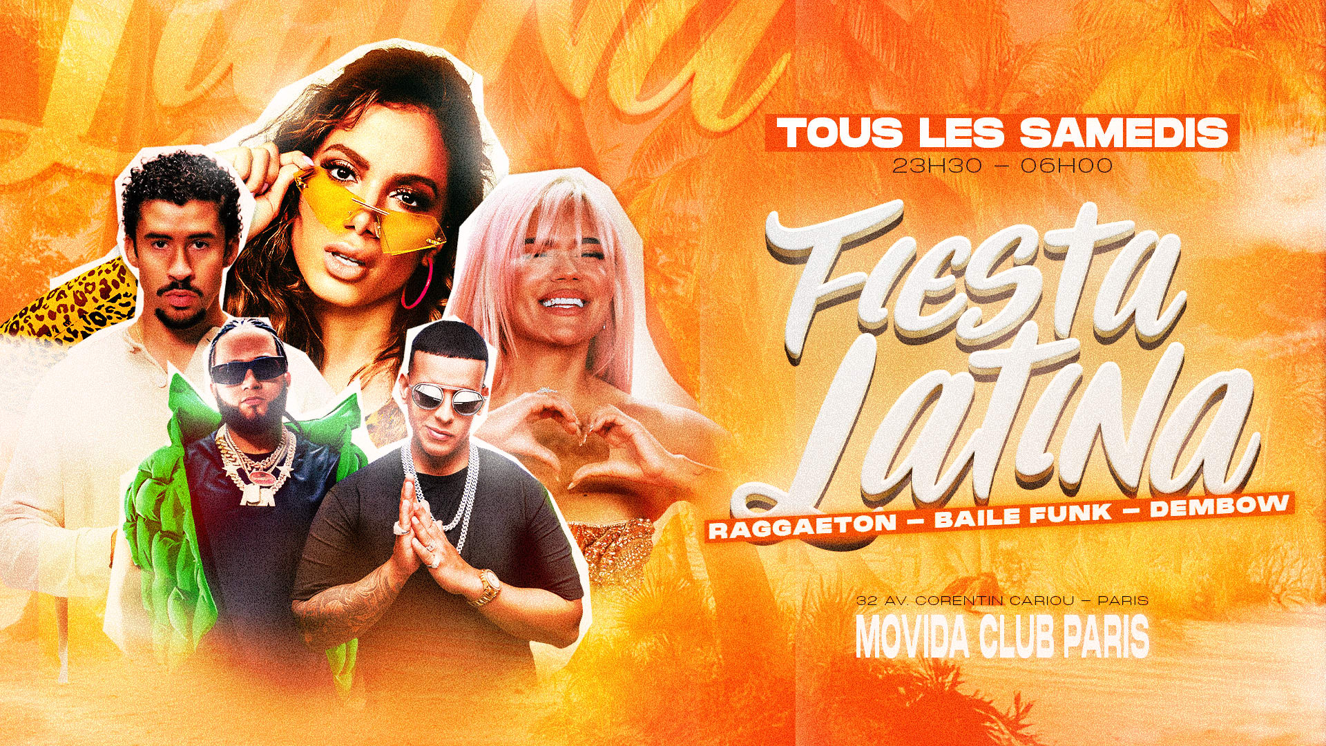 Fiesta Latina - Samedi 11 Avril 2026 Cover