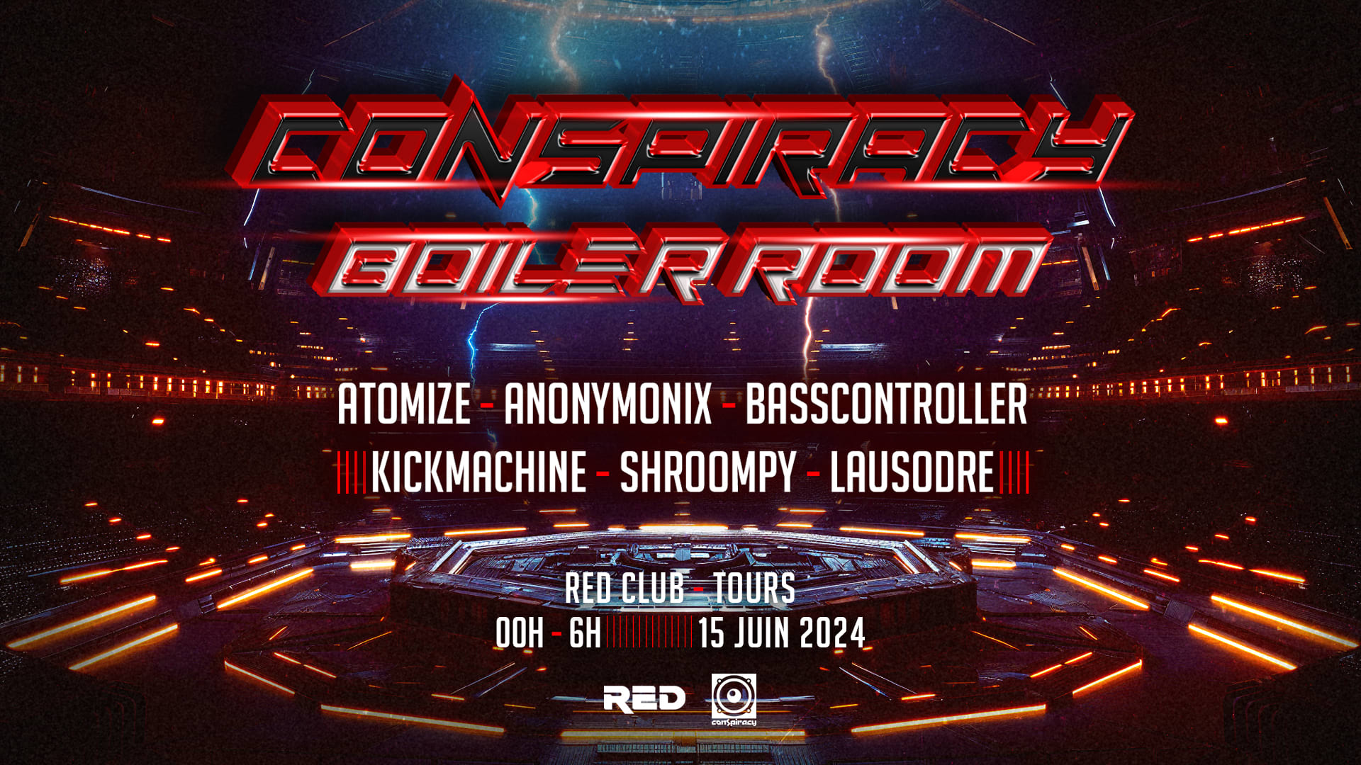 Conspiracy Boiler Room Cover