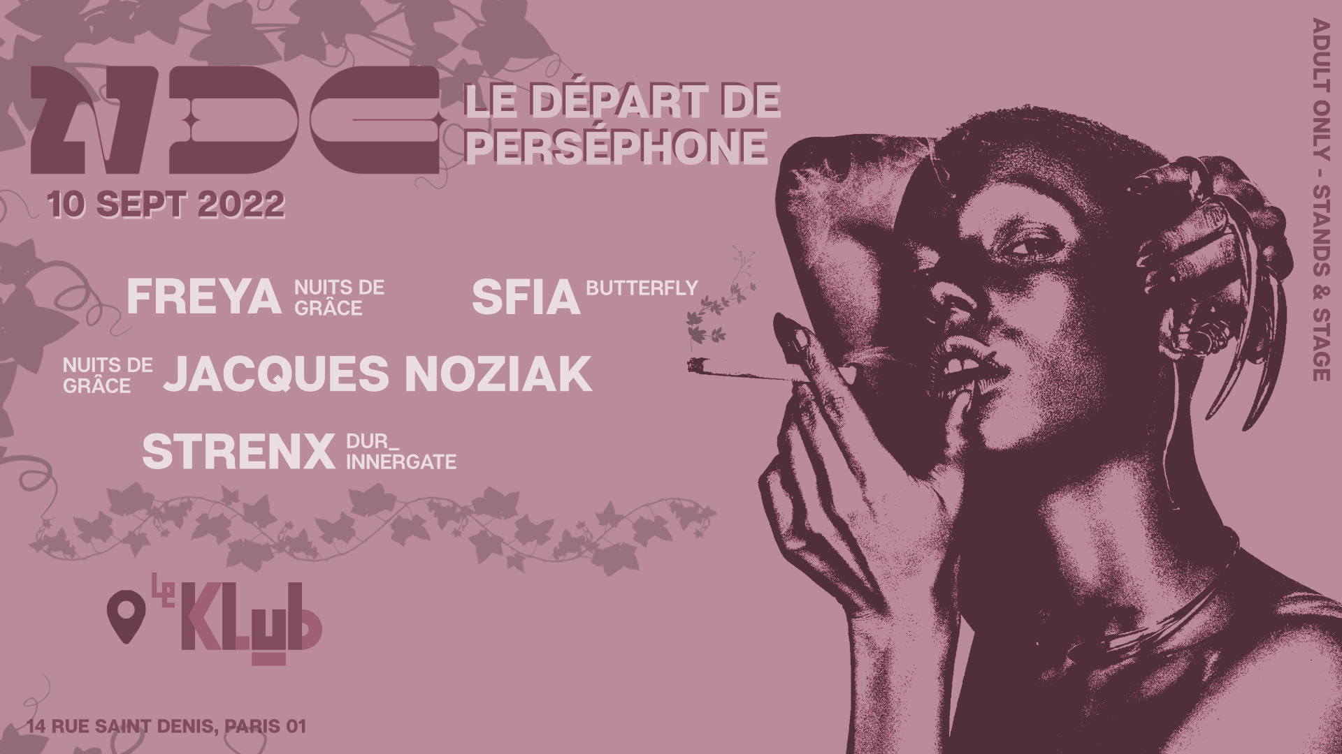 Nuits De Grâce : Le Départ De Perséphone Cover