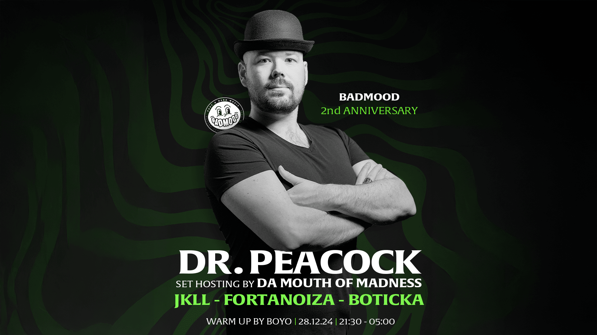 2 Ans De Badmood // Dr.Peacock - Jkll - Fortanoiza - Boticka Cover