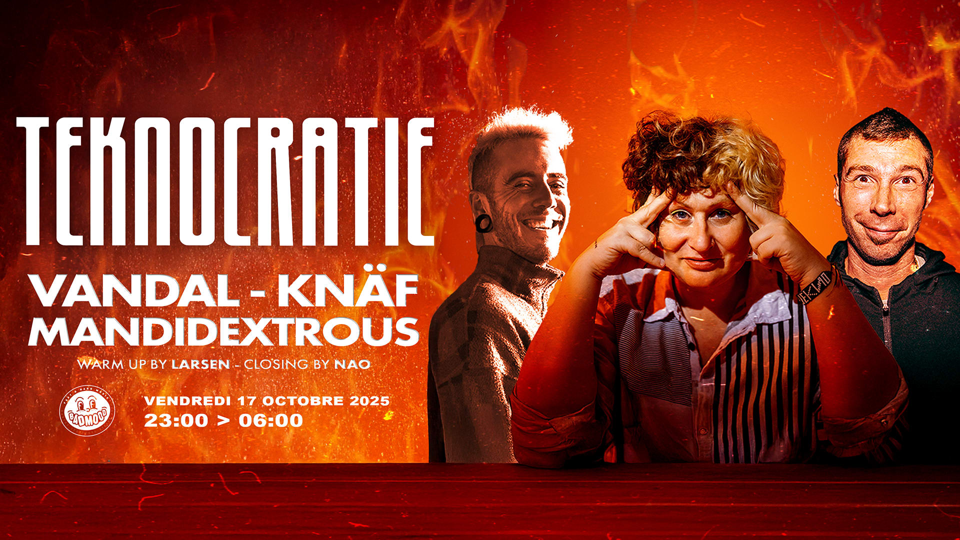 Teknocratie #11 // Vandal - Knäf - Mandidextrous Cover