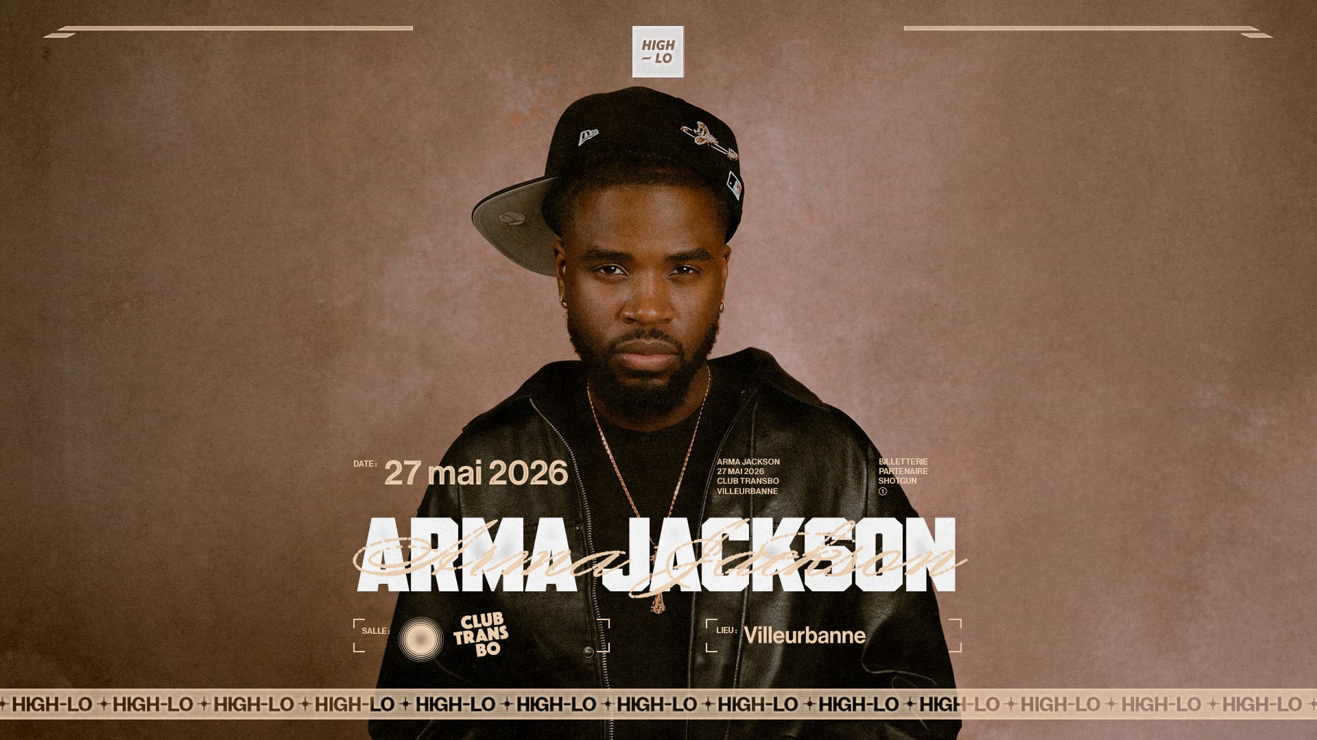 Arma Jackson – No Man’S Land Tour Cover