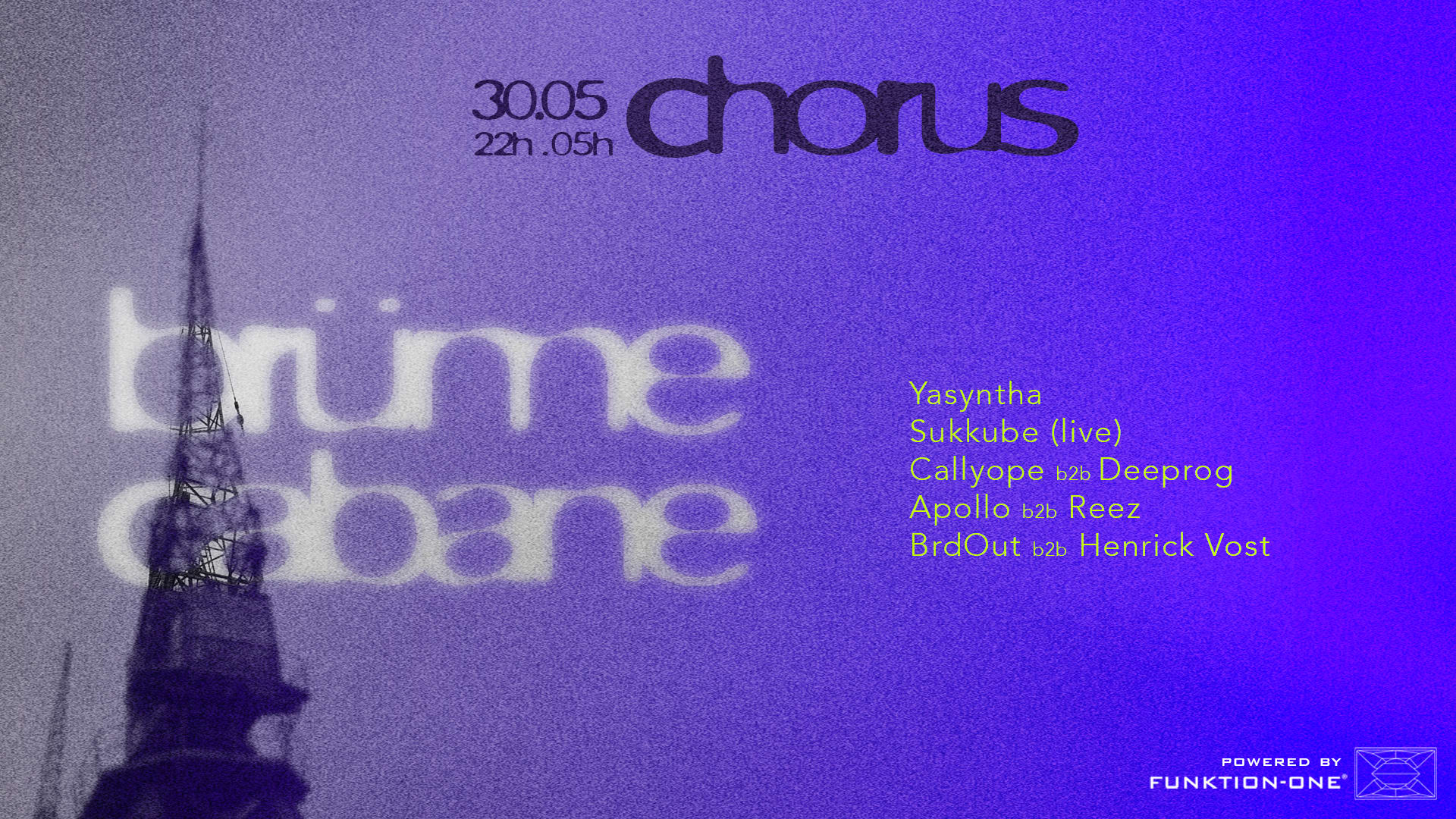 Brüme X Cabane : Hypnotic & Groove Techno Cover
