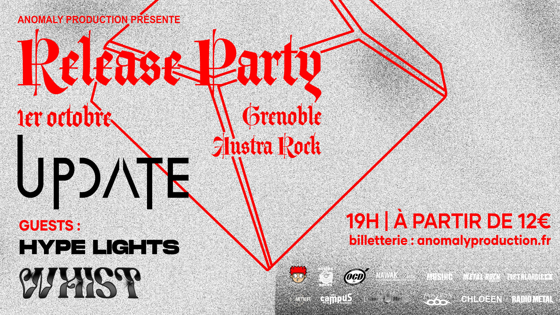 Release Party D’Update (W/Hypelights + Whist) Cover