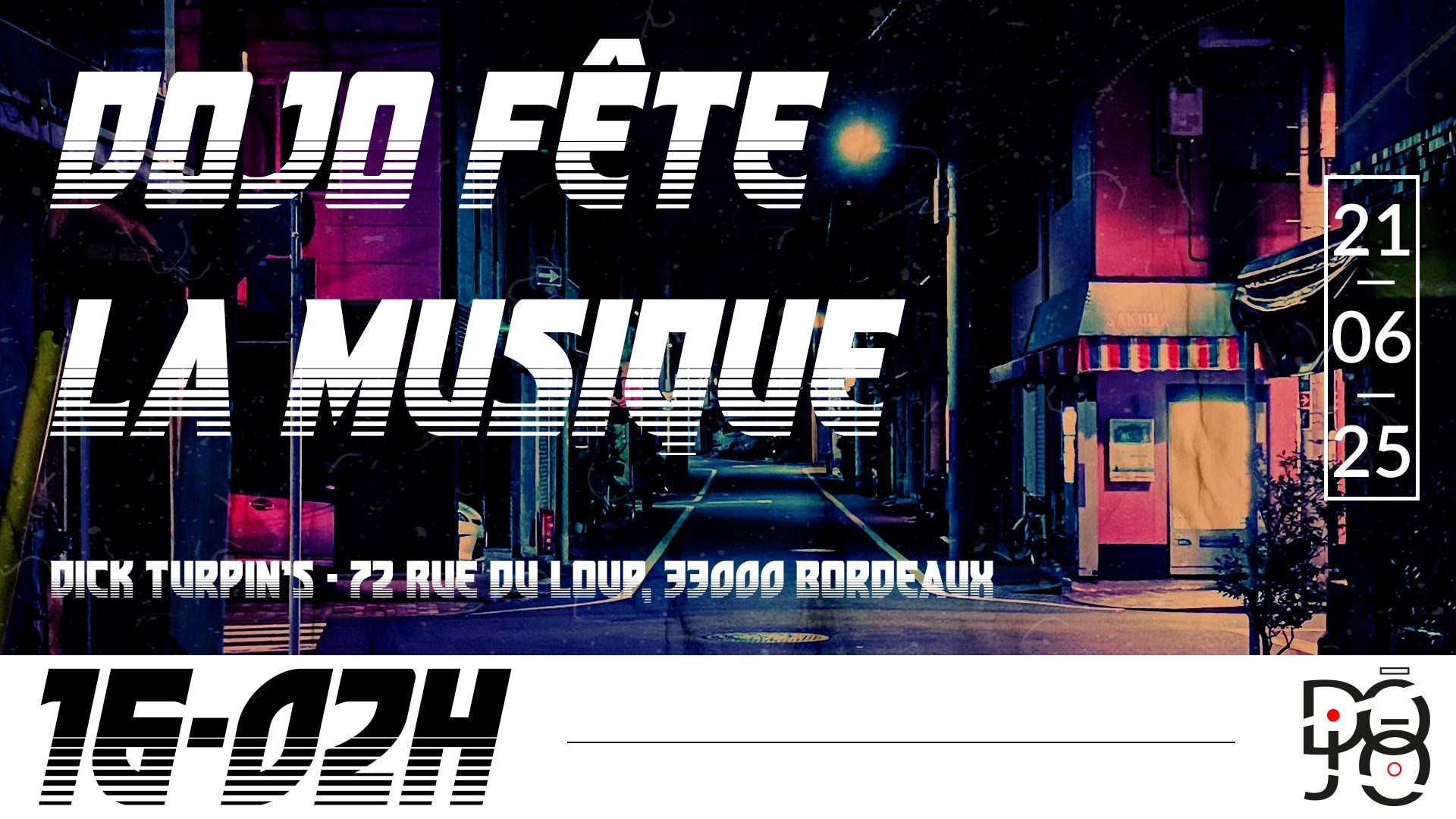 Dojo Fête De La Musique 2025 Cover