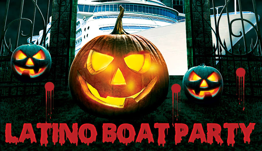 Halloween Latino Boat (Croisiere,Apero, Soiree 2 Ambiances) Cover