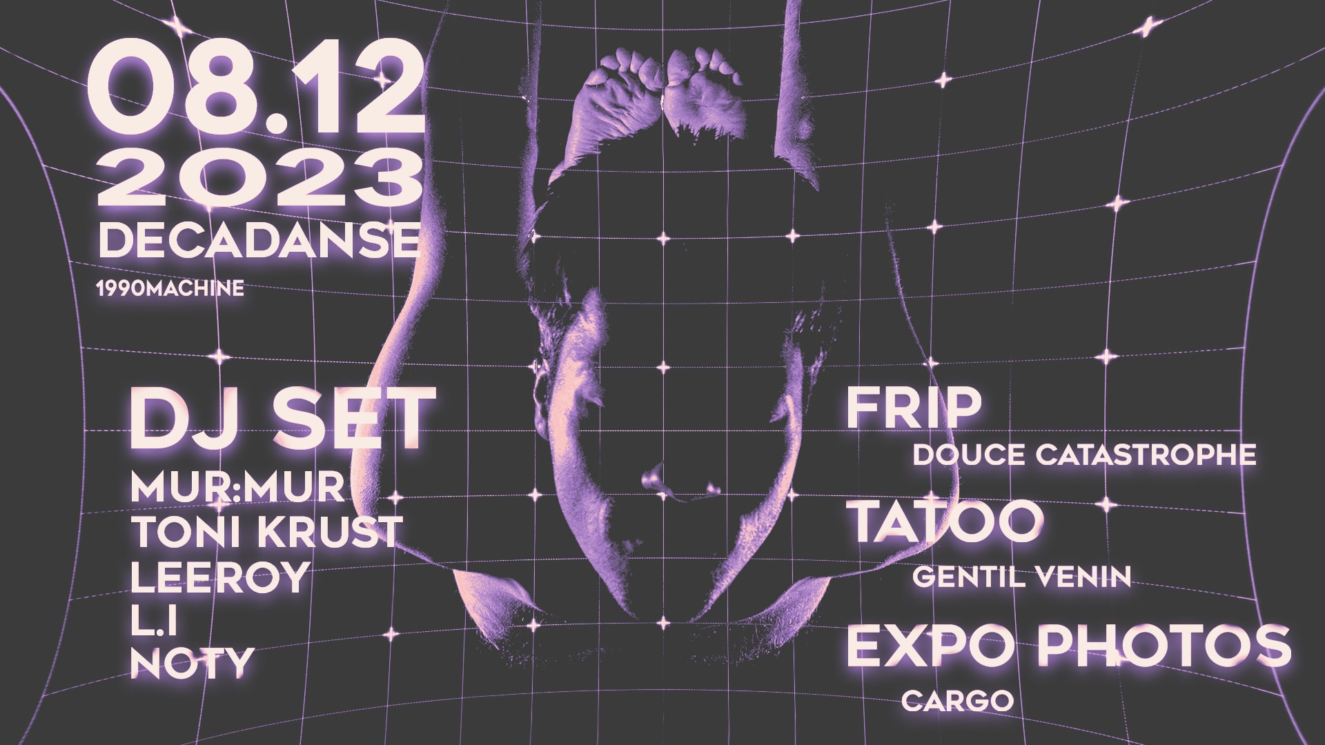 1990machine Présente : Les P'tits Poulains Party Cover