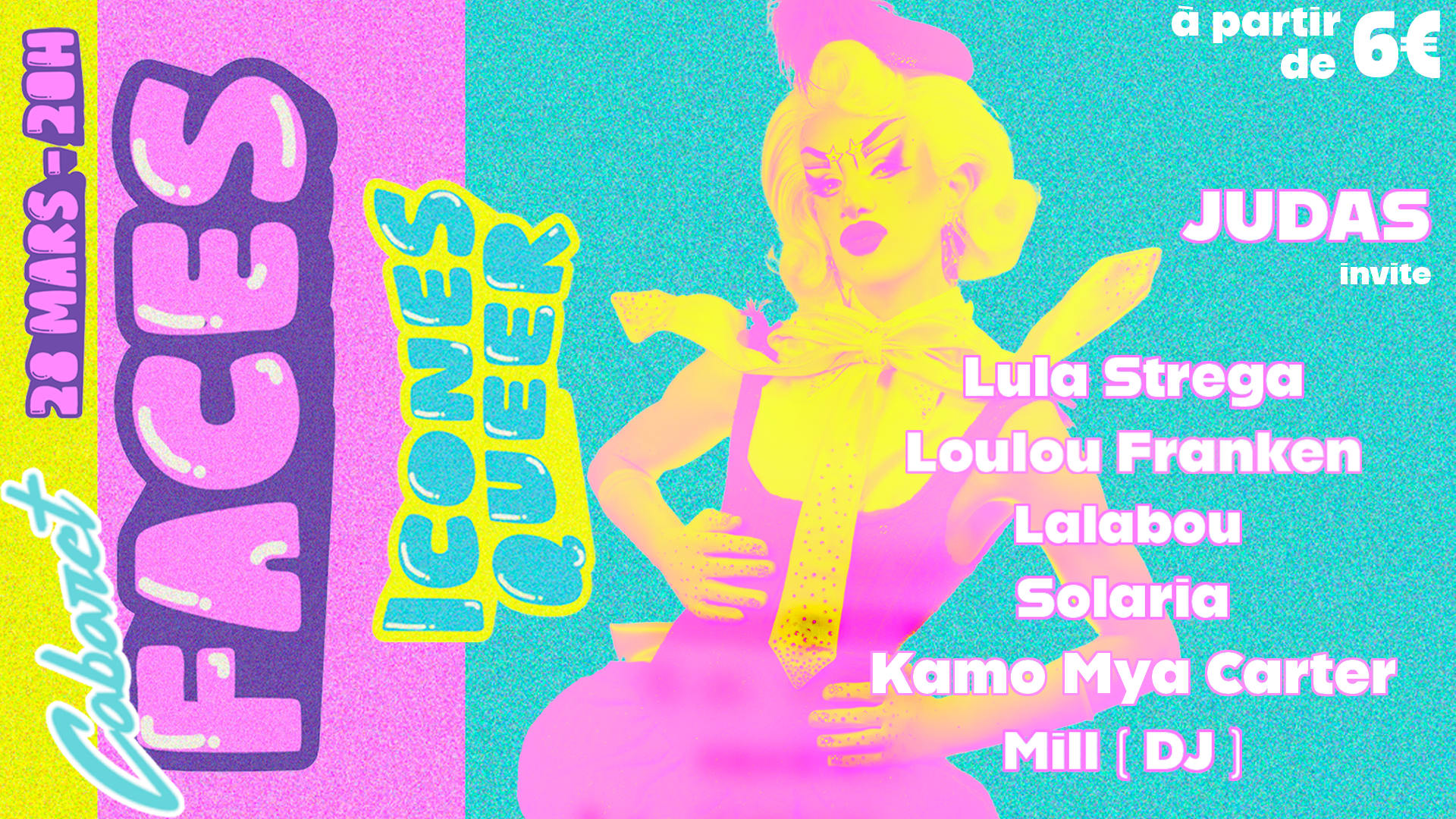 Le Cabaret Faces Rend Hommages Aux Icones Queers Cover