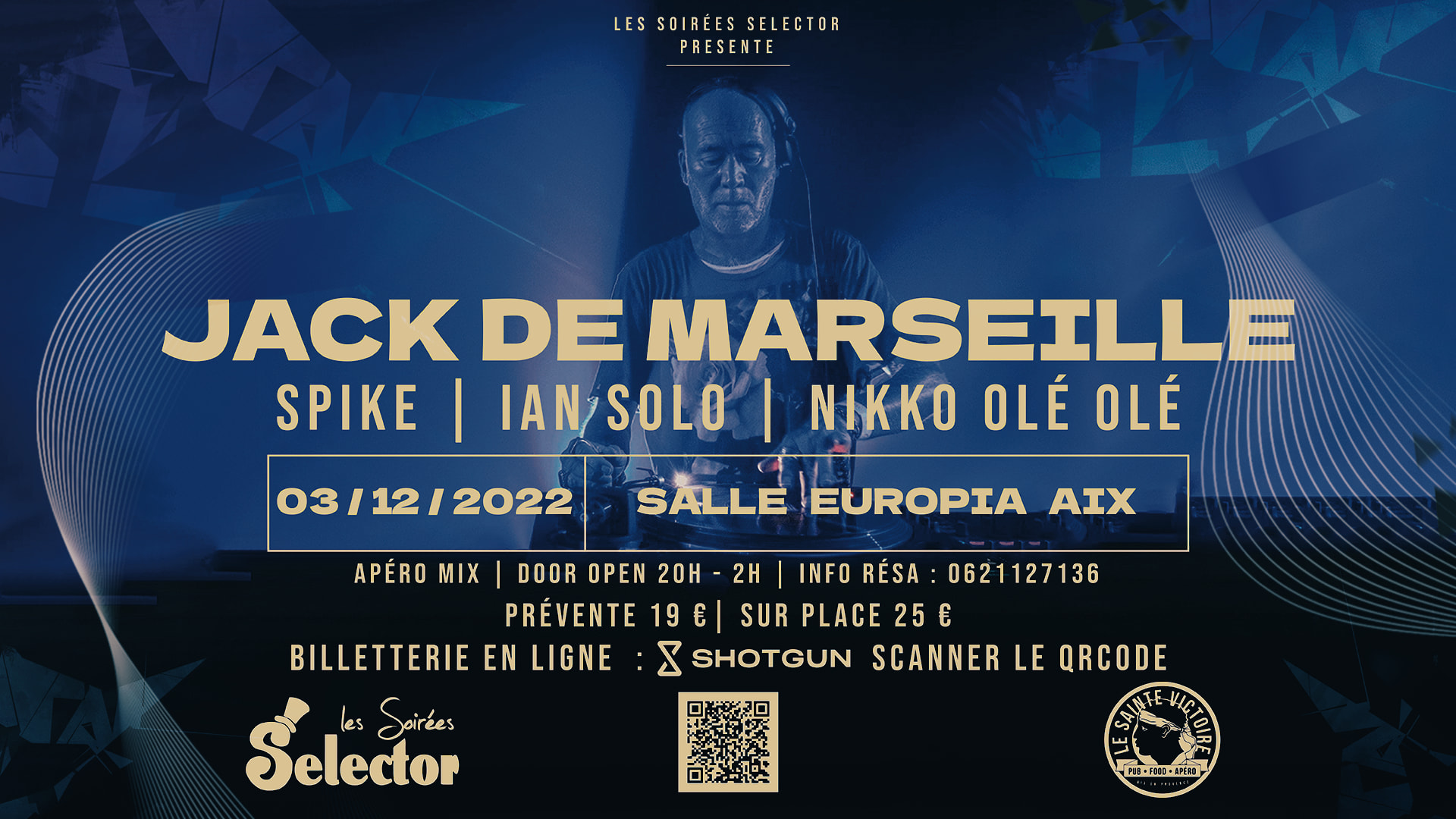 Jack De Marseille + Ian Solo + Nikko Olé Olé + Spike Cover