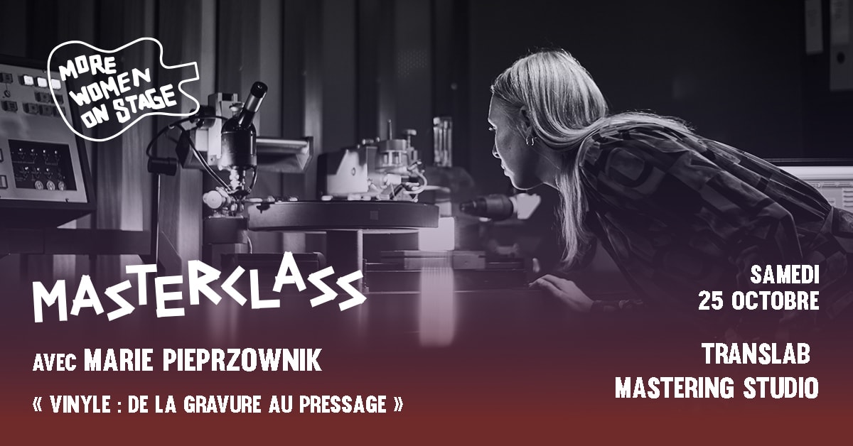 Masterclass : "Vinyle : De La Gravure Au Pressage" Cover