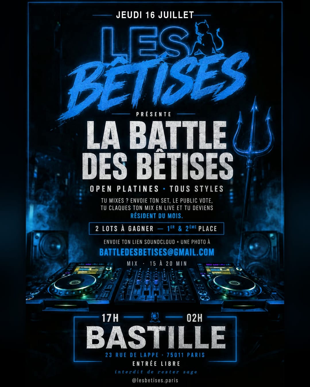 La Battle Des Bêtises — Round 2 Cover
