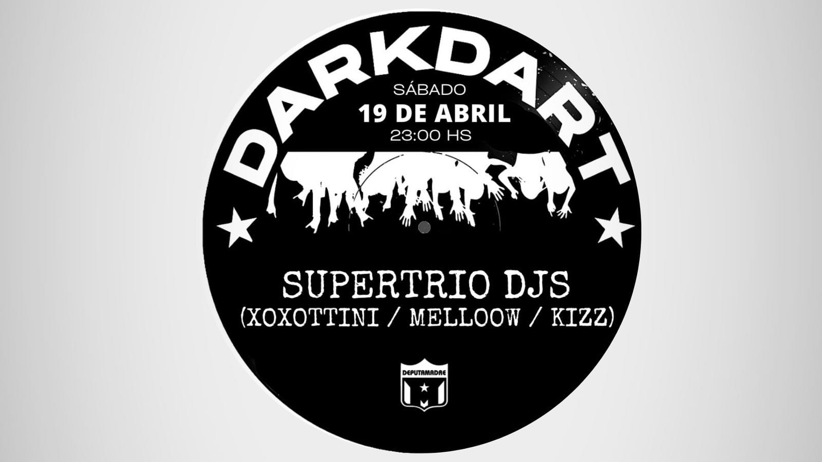 Darkdart Com Supertrio Djs At Deputamadre Cover