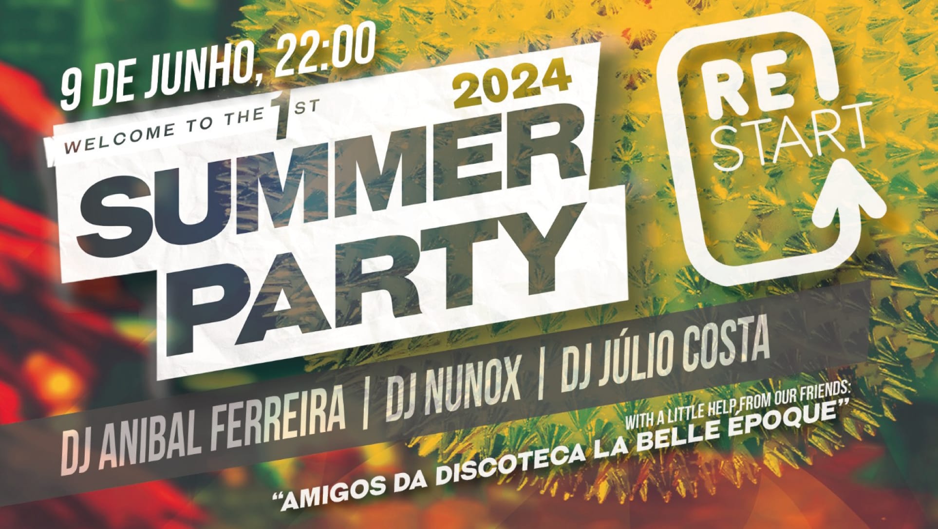 Summer Party Re Start Snp X Belle Epoque Friends Cover