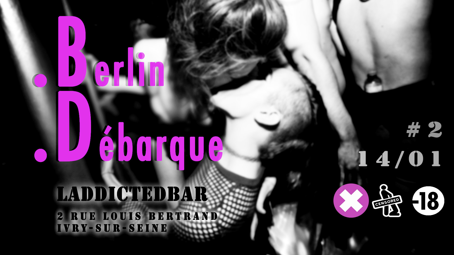 Berlin Débarque X Laddictedbar #2 Cover
