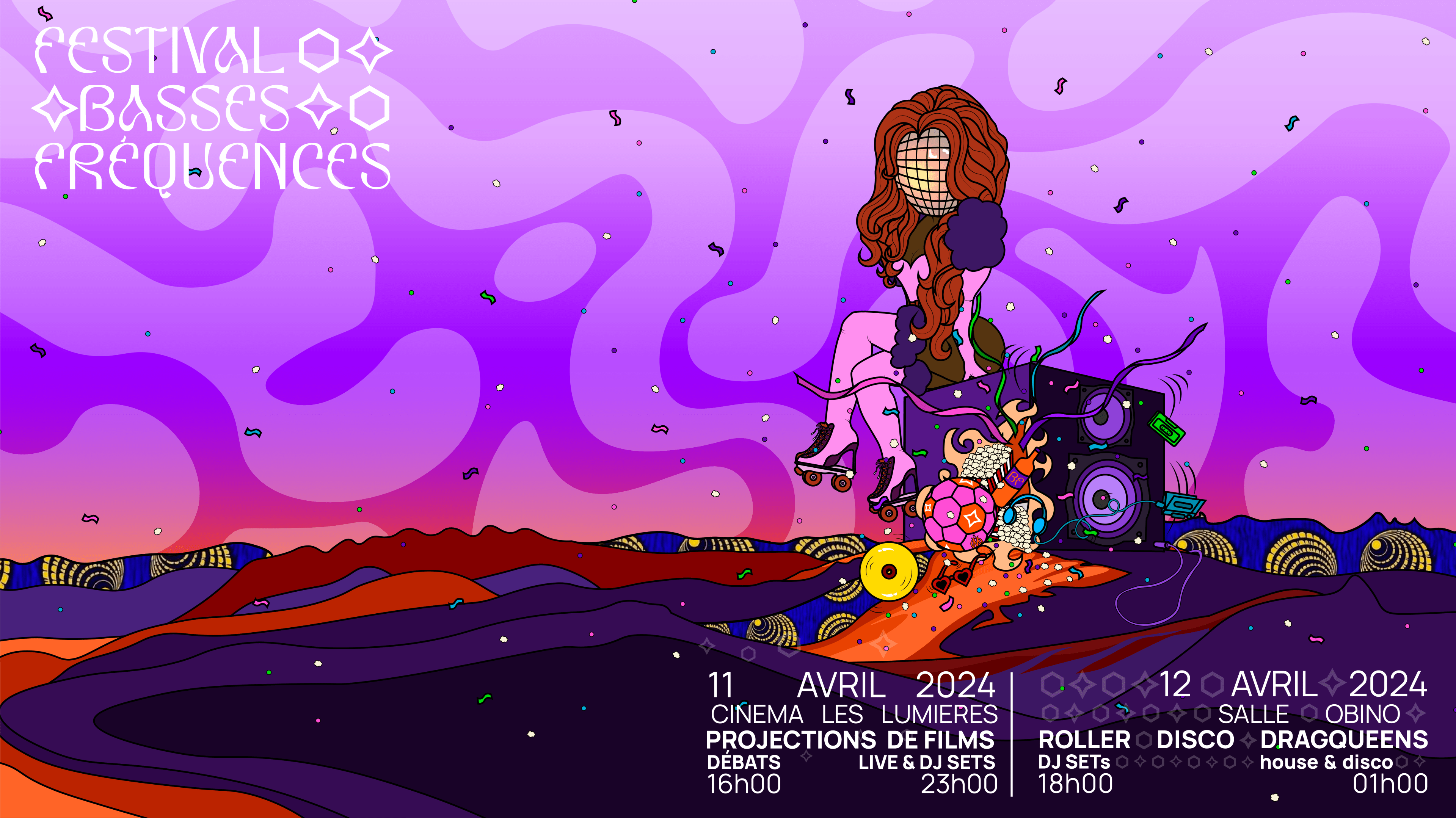 Festival Basses Fréquences - Salle Obino & Cinéma Lumières Cover
