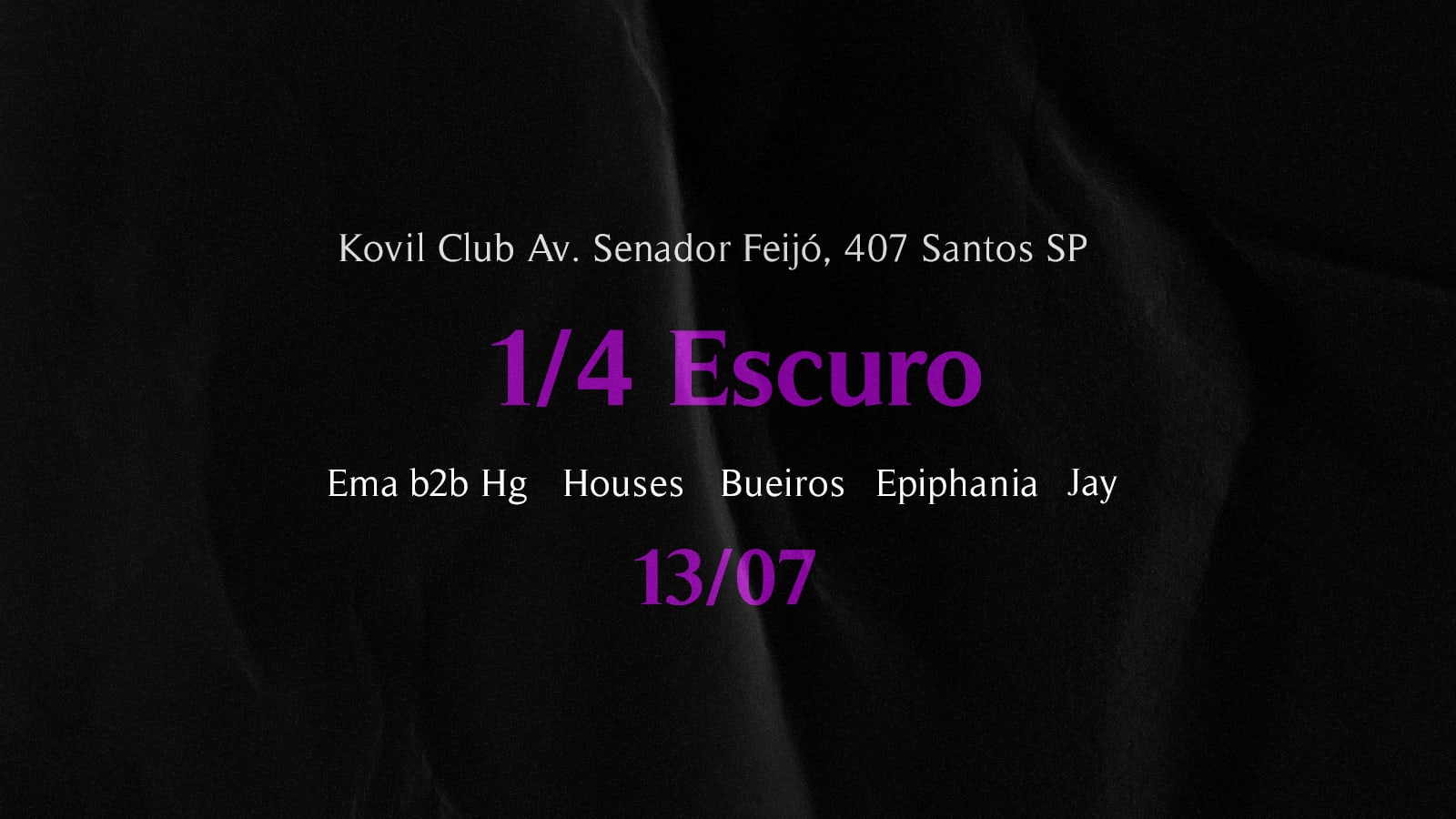 1/4 Escuro Cover