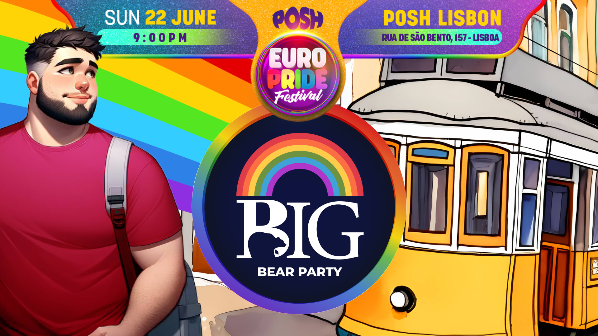 Big Party Lisbon  - Euro Pride Edition Cover