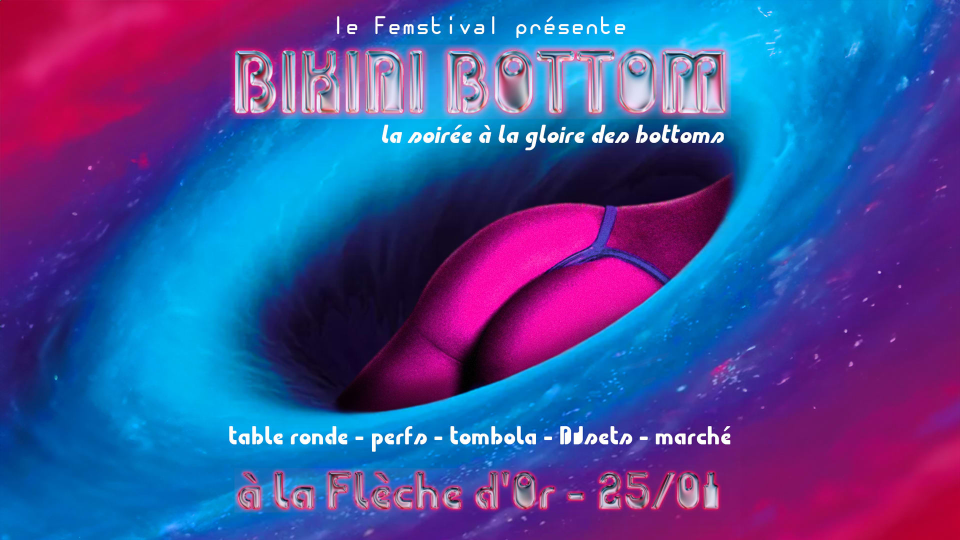 Le Femstival Présente Bikini Bottom Cover