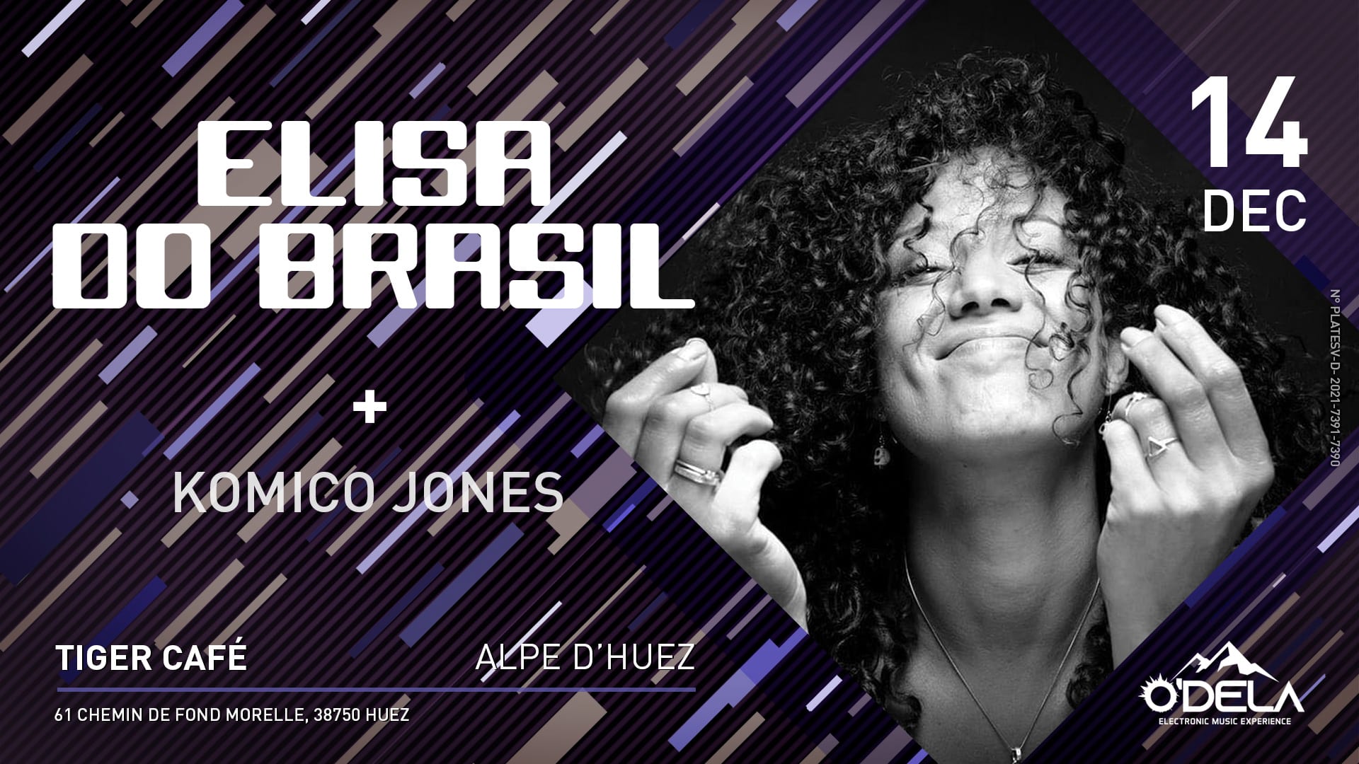 Elisa Do Brasil - Alpes Winter Tour @ Le Tiger  Alpes D'huez Cover