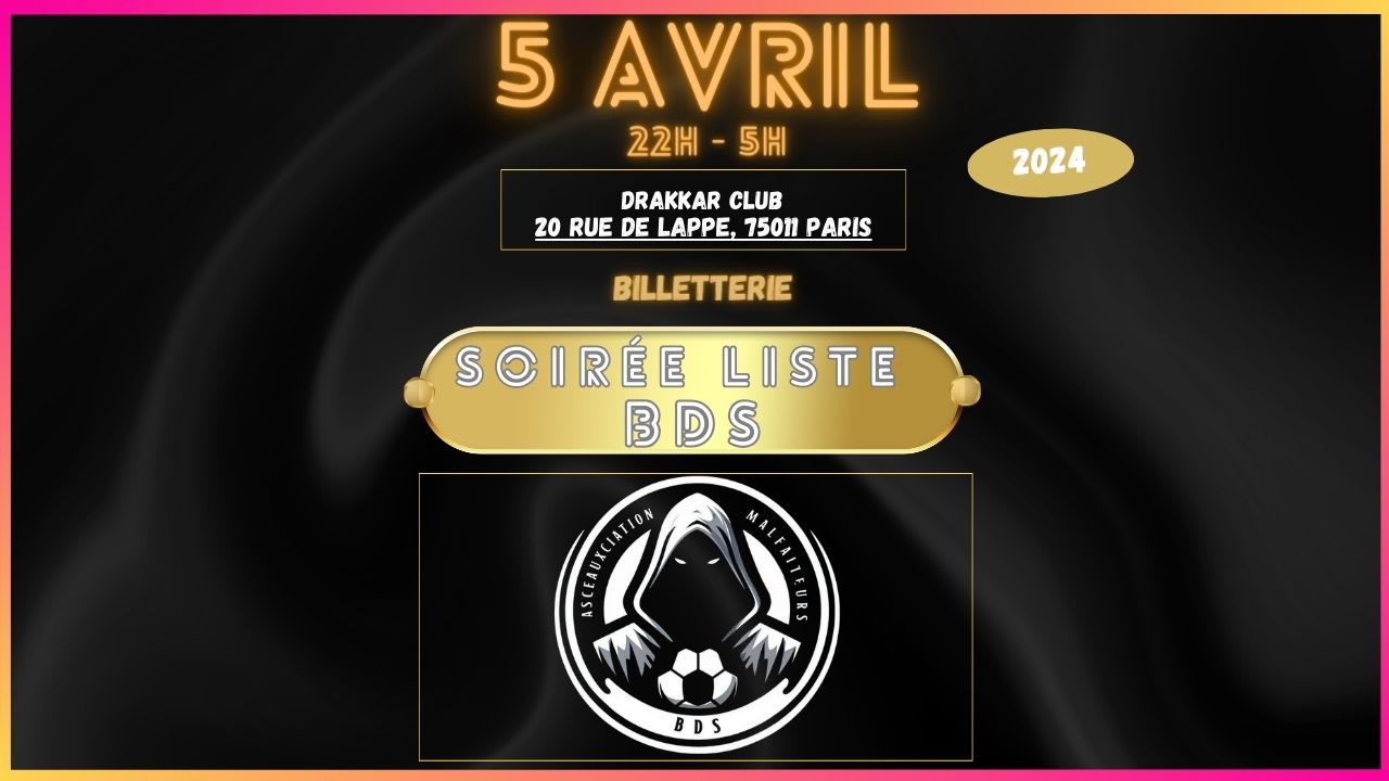 Iut Sceaux Bds Party Cover