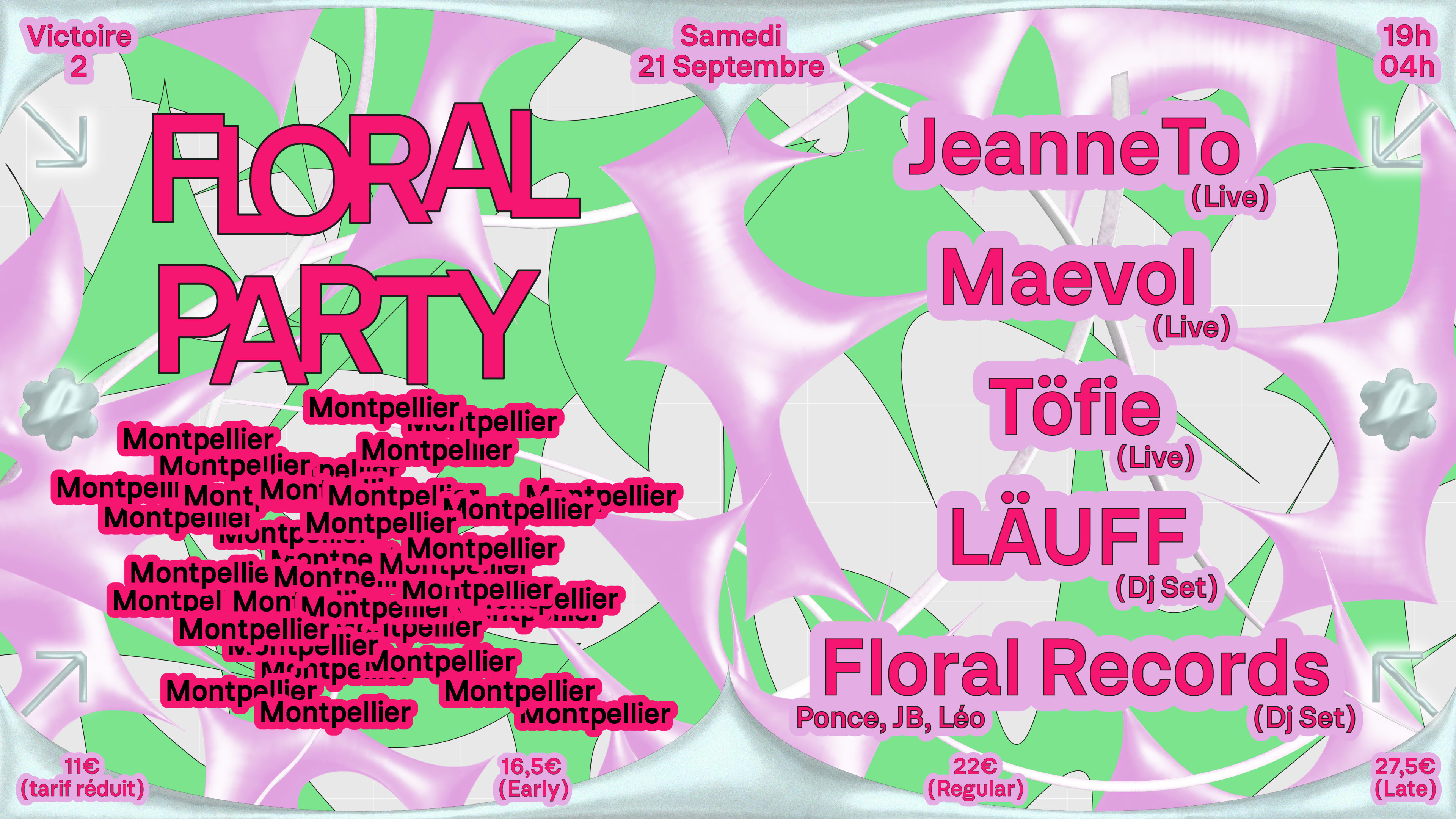 Floral Party - Montpellier Cover