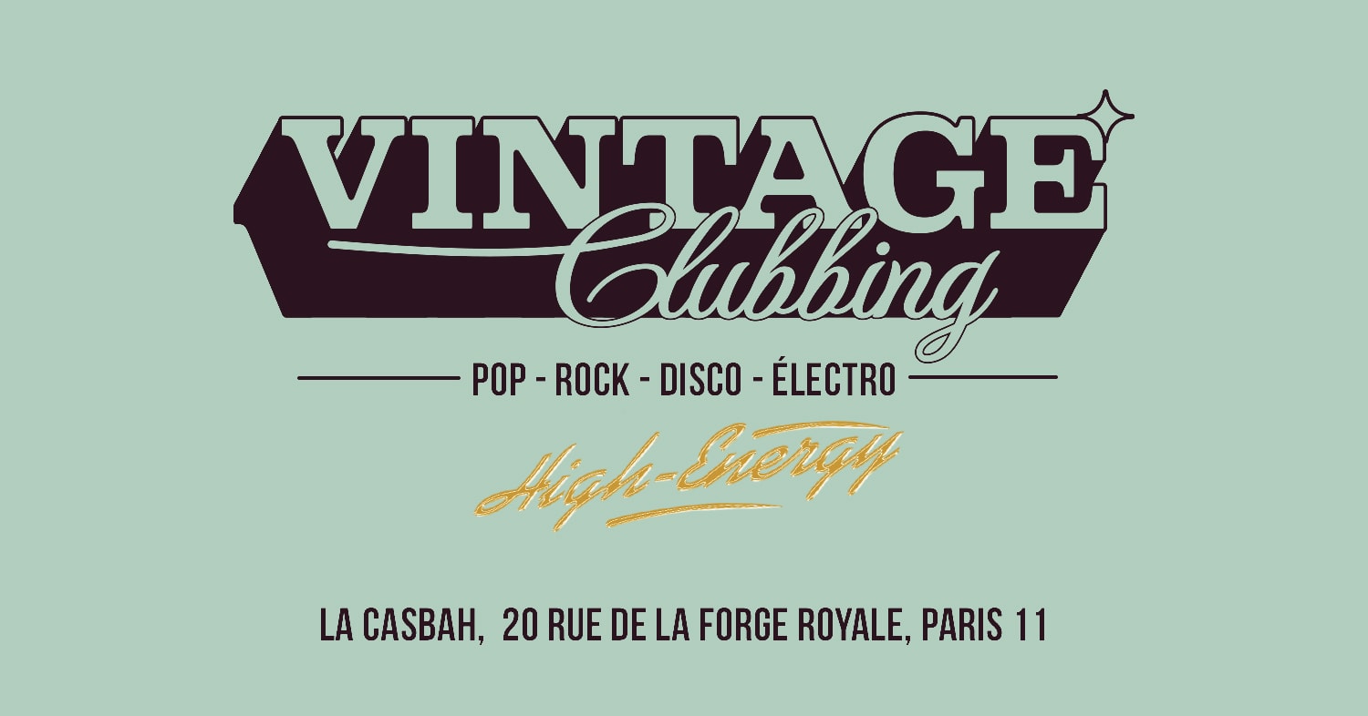 Vintage Clubbing W/ Jean Biche + Das Netz Cover