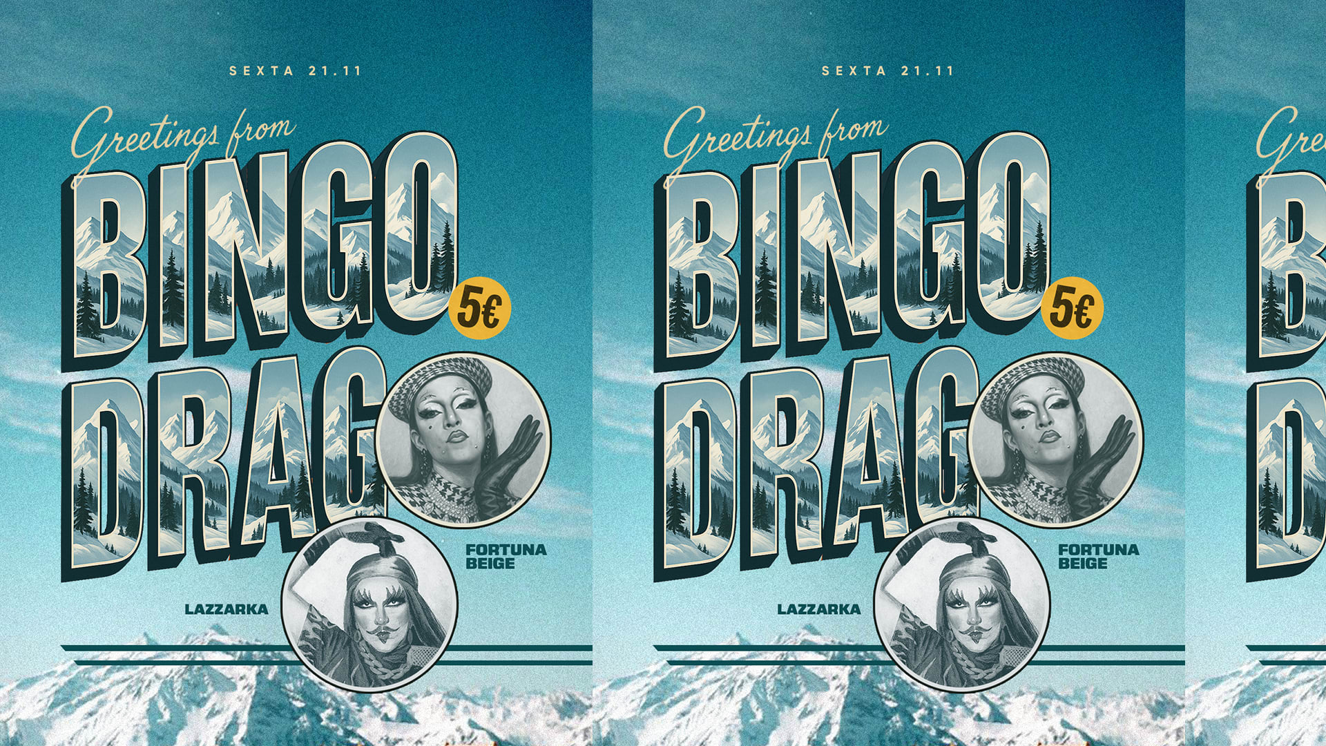 Winter Drag Bingo With Fortuna And Lazzarka Cover