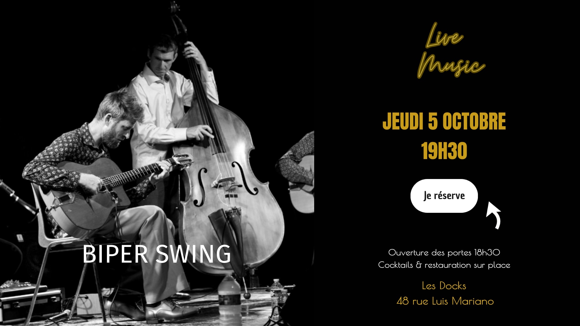 Soirée Biper Swing Cover