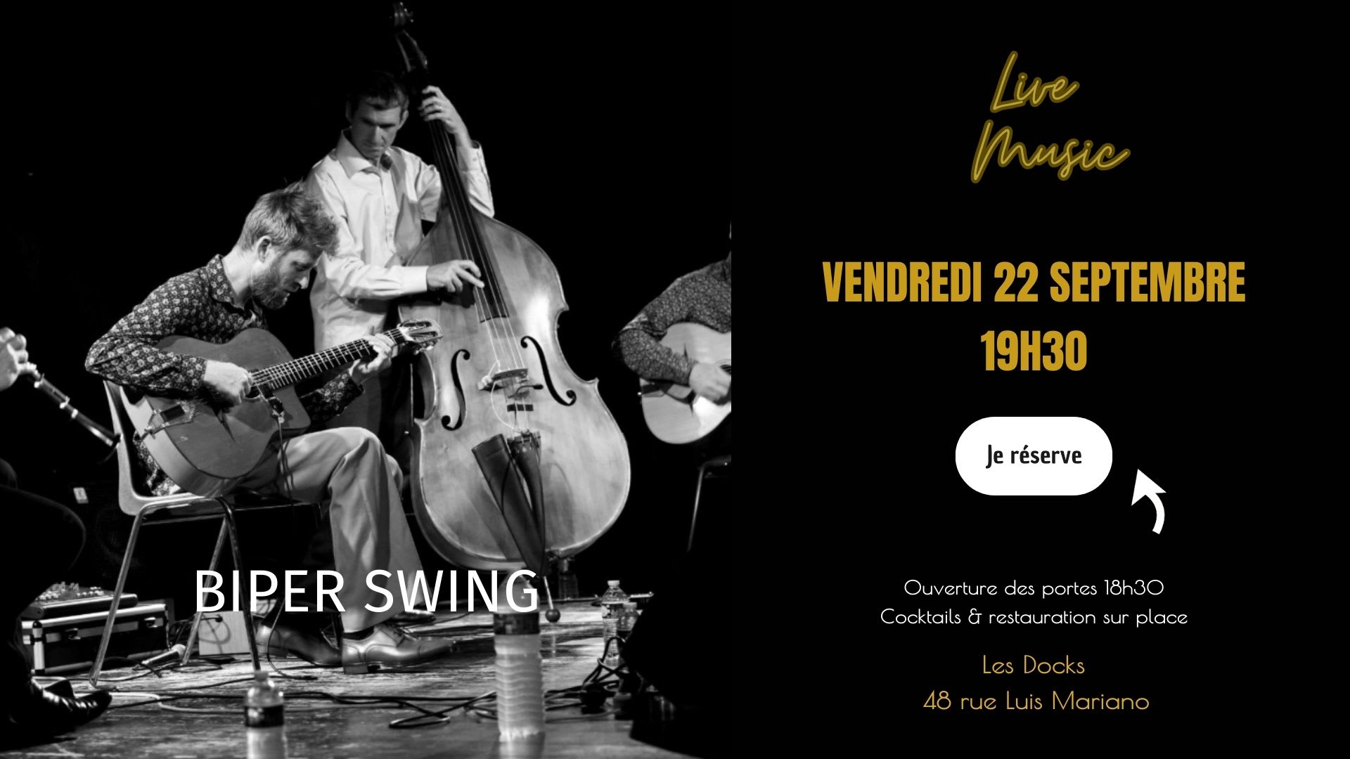 Soiree Biper Swing 22/09 Cover