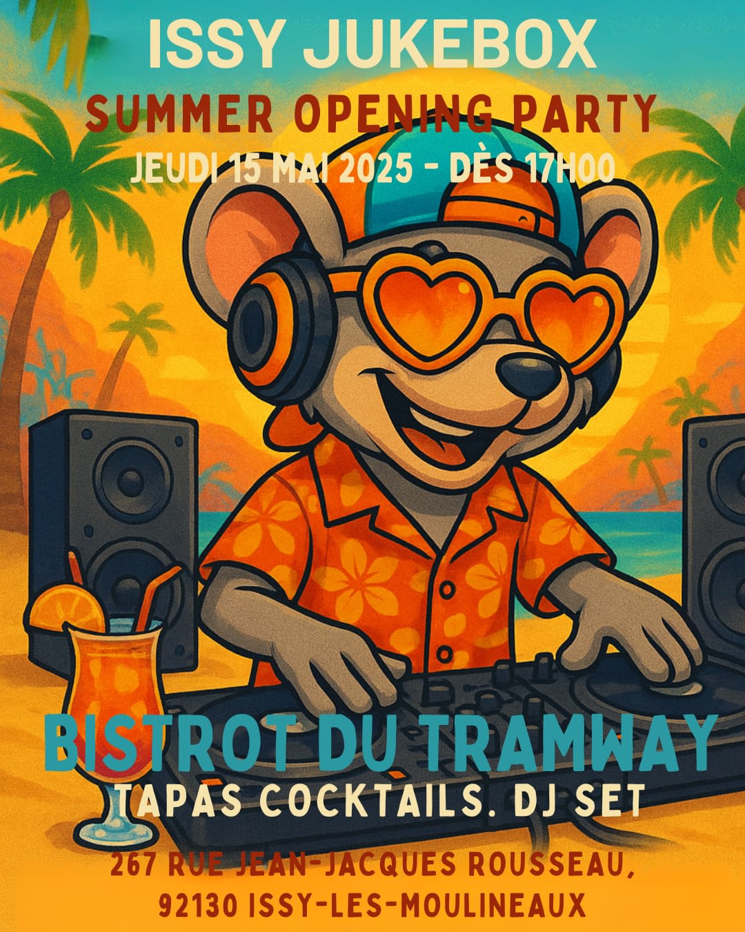 Issy Les MLX / Open Air  / Jukebox Party Cover