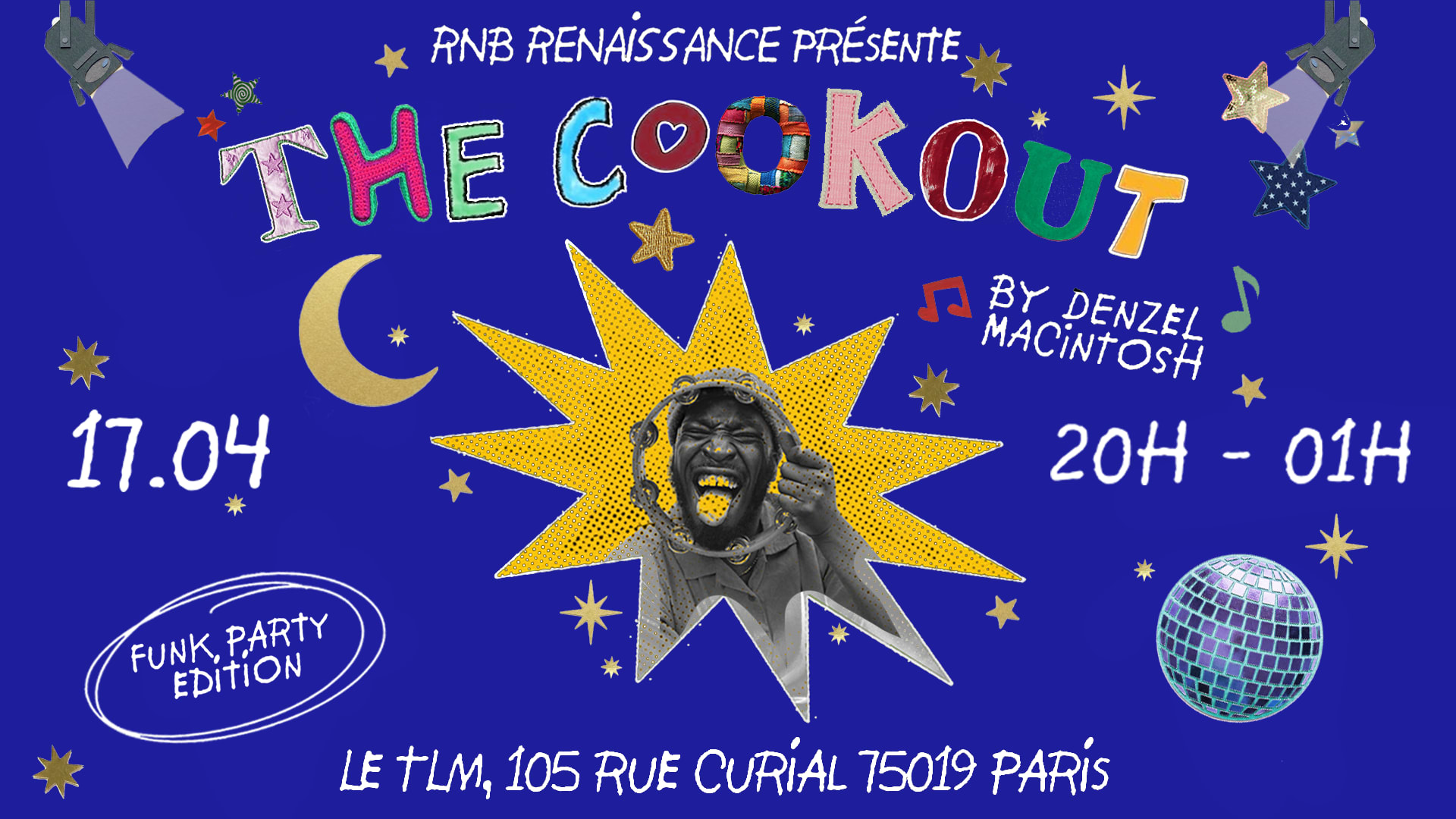 The Cookout By Denzel Macintosh (Funk Party Edition) Cover