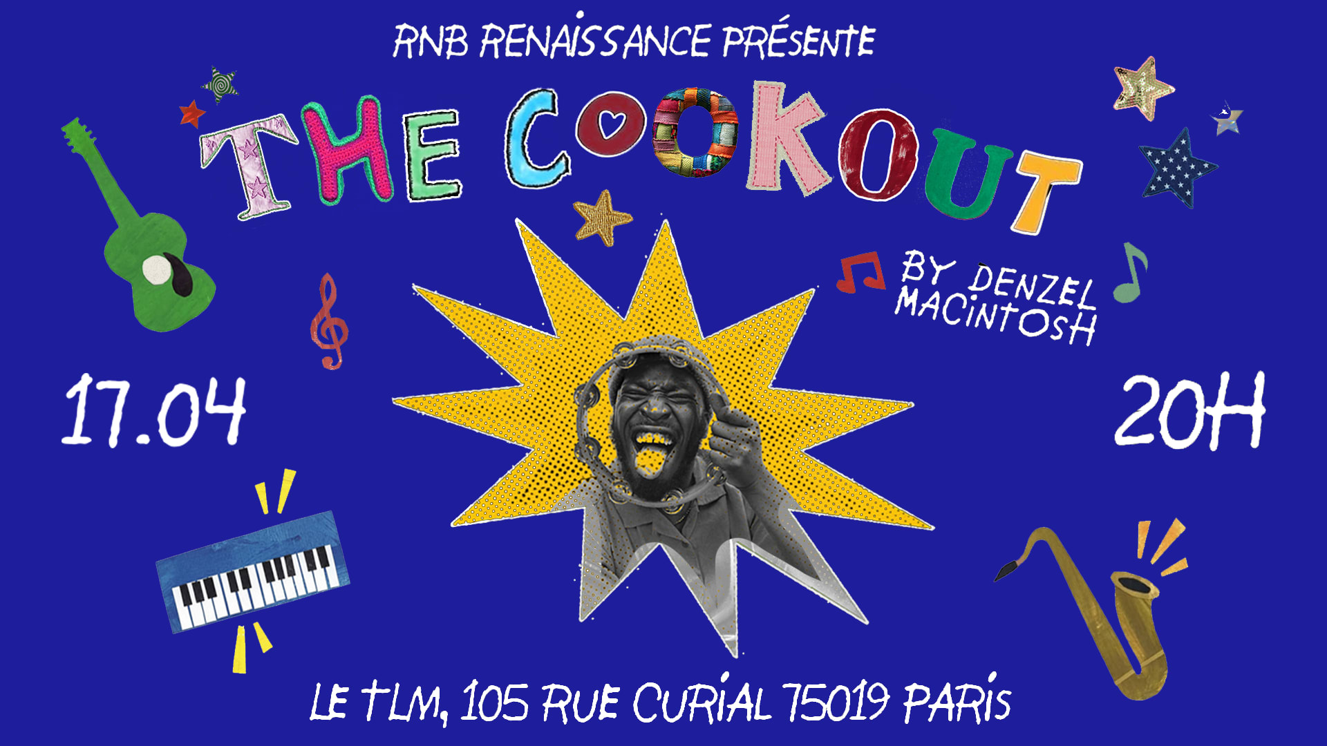 The Cookout By Denzel Macintosh (Funk Party Edition) Cover