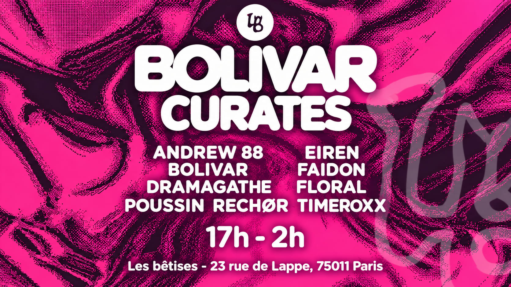 Bolivar Curates @Lesbêtises Cover