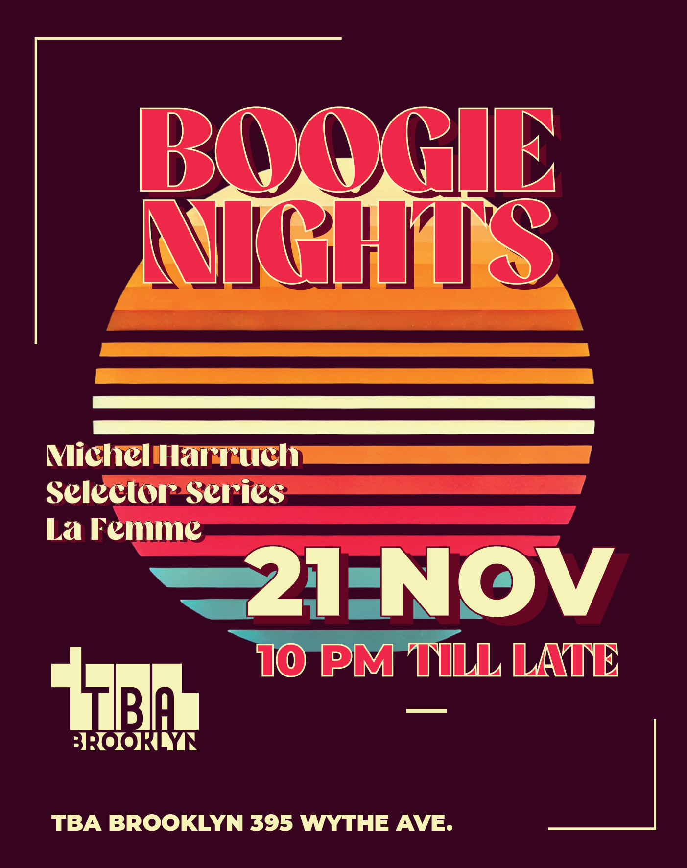 Boogie Nights Cover
